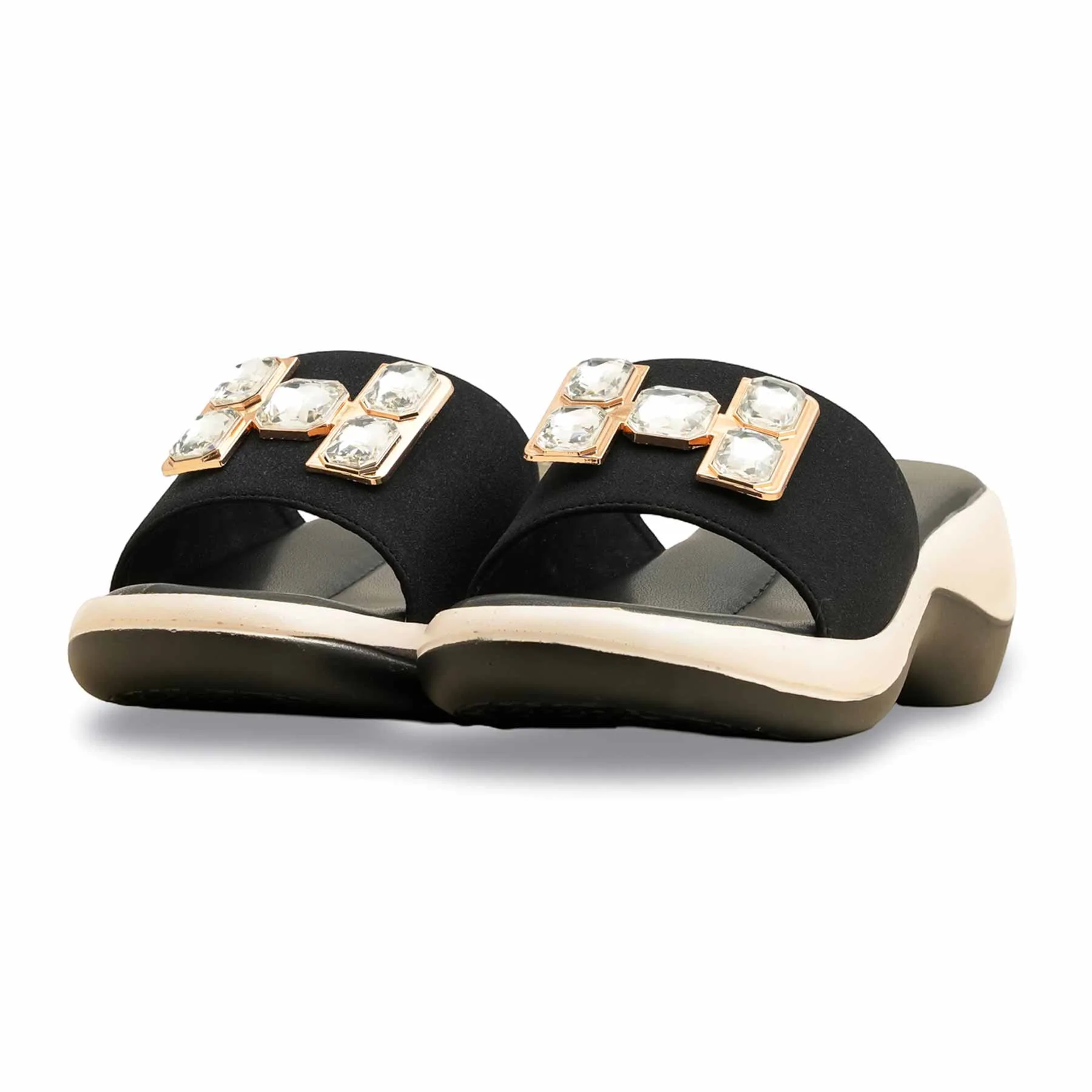 Black Formal Slipper PU0614 - Image 3