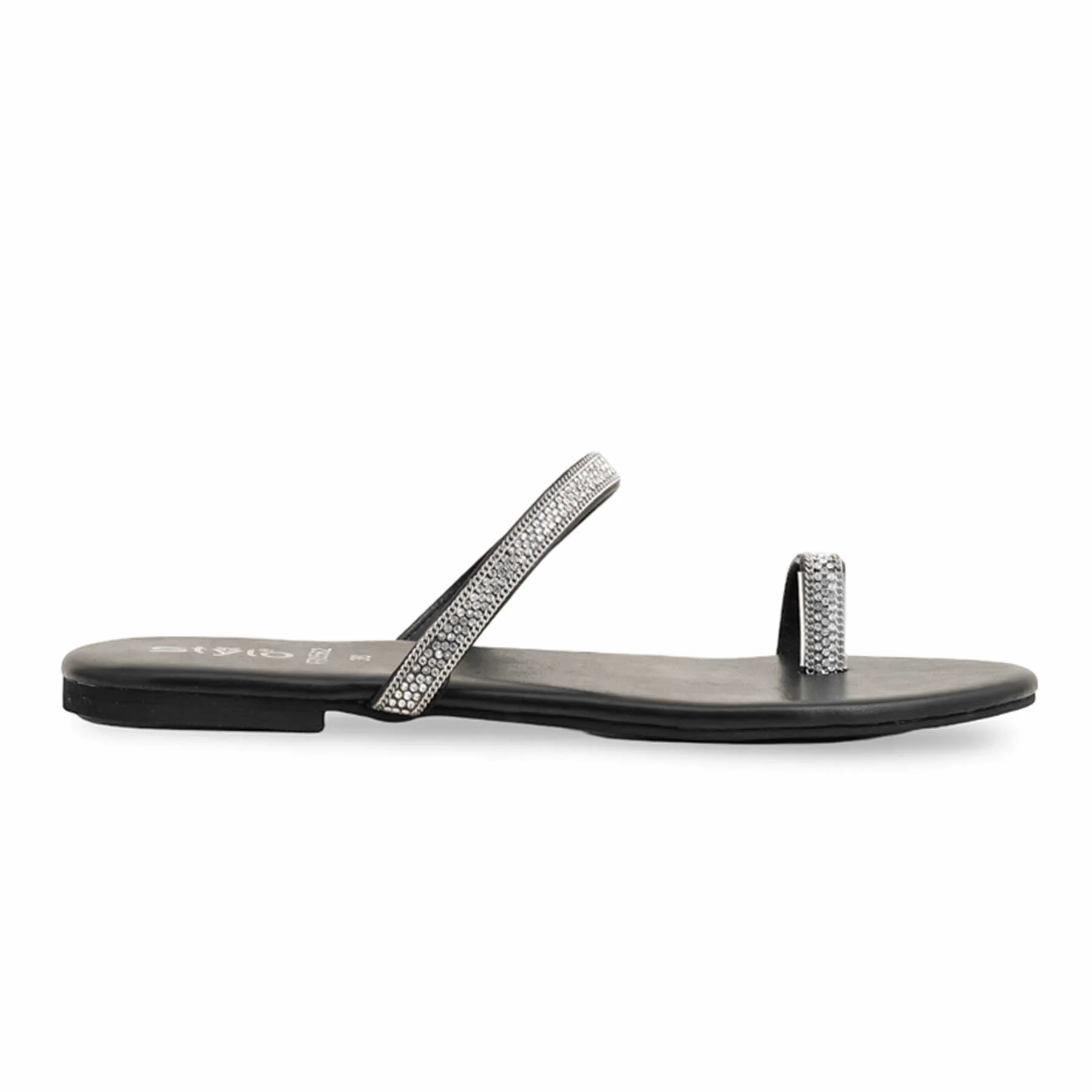 Black Formal Women Chappal FR0562 - Image 2