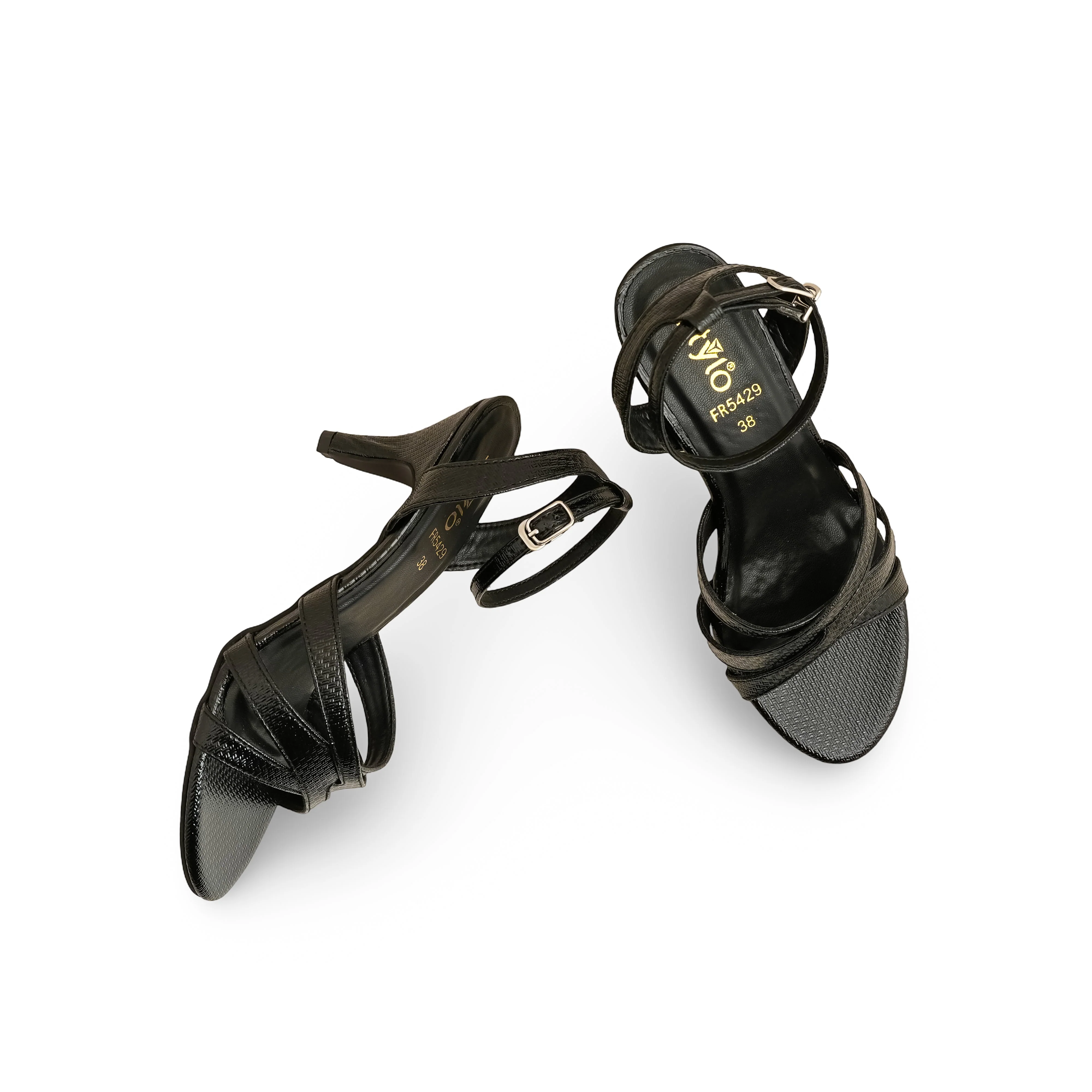 Black Formal Women Sandal FR5429 - Image 5