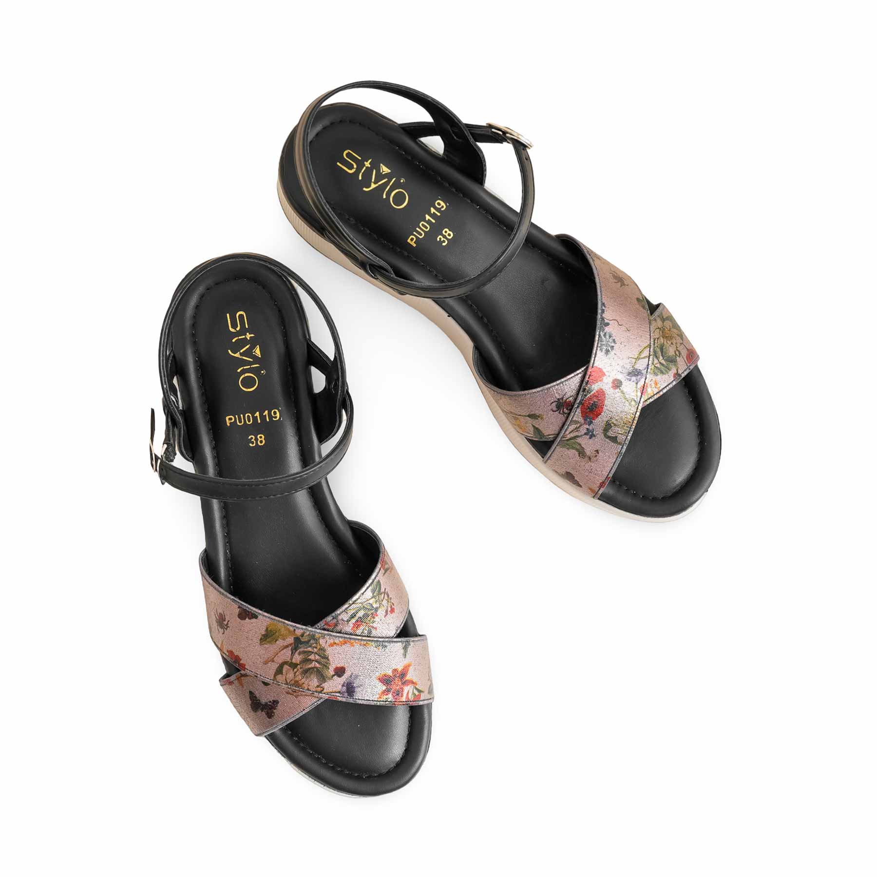 Black Formal Women Sandal PU0119 - Image 4
