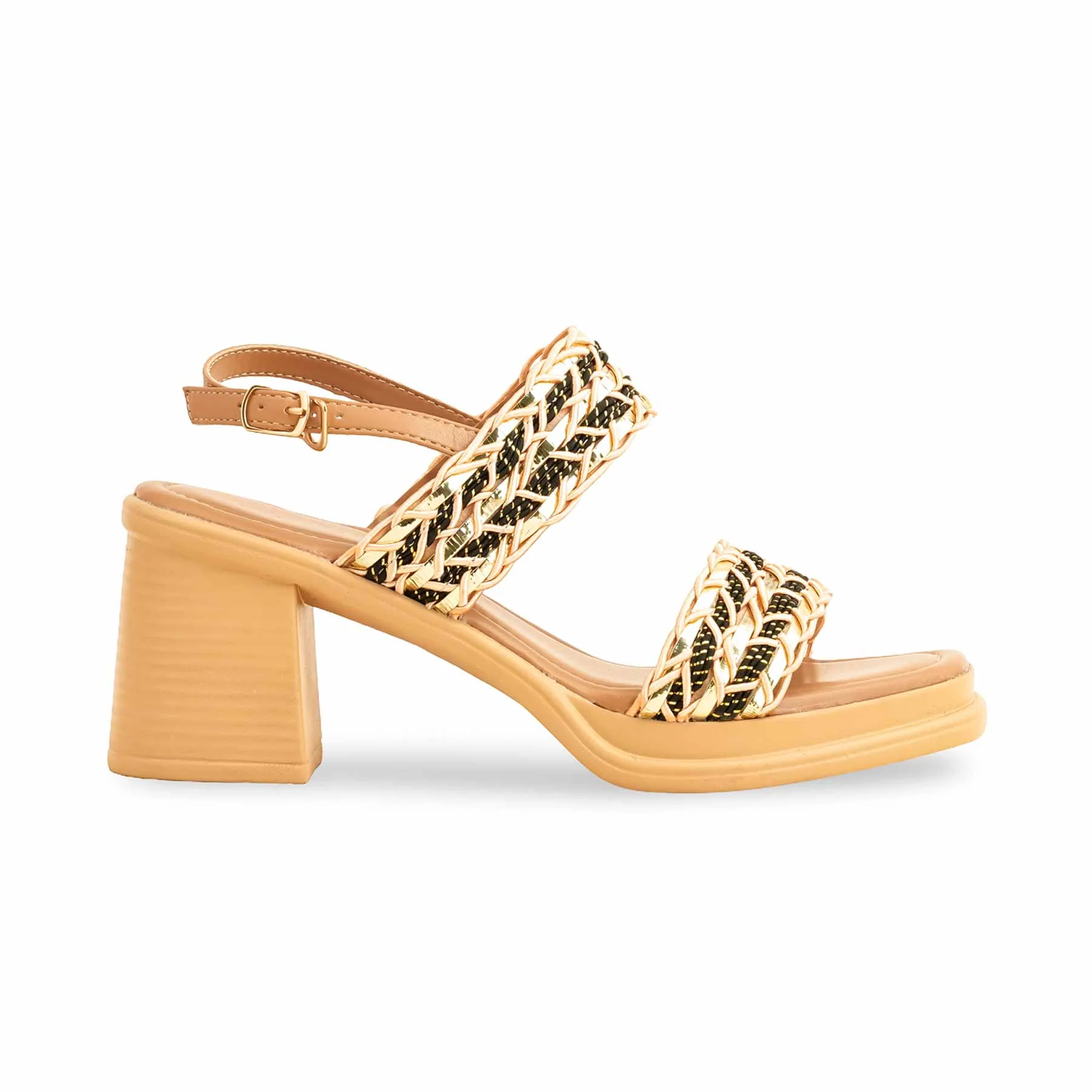 Black Formal Women Sandal PU0457 - Image 2