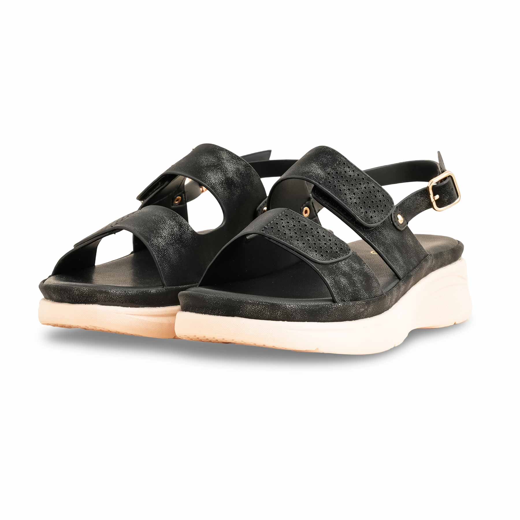 Black Formal Women Sandal PU0524 - Image 3