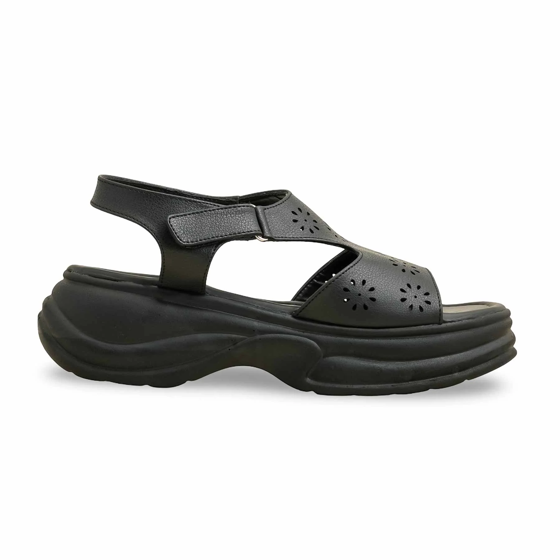 Black Formal Women Sandal PU0601 - Image 2