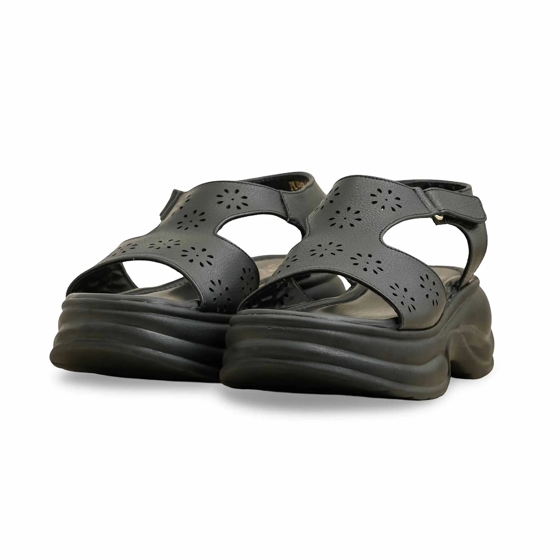 Black Formal Women Sandal PU0601 - Image 3