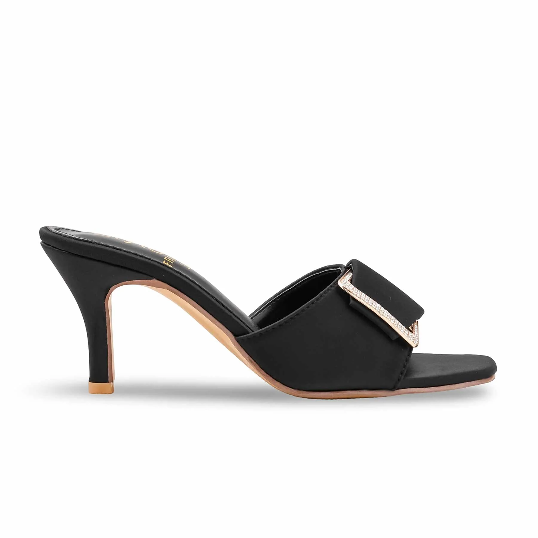 Black Formal Women Slipper FR8403 - Image 2