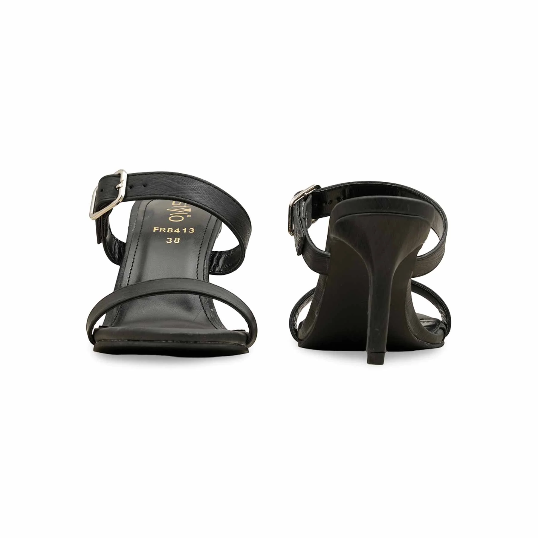 Black Formal Women Slipper FR8413 - Image 4