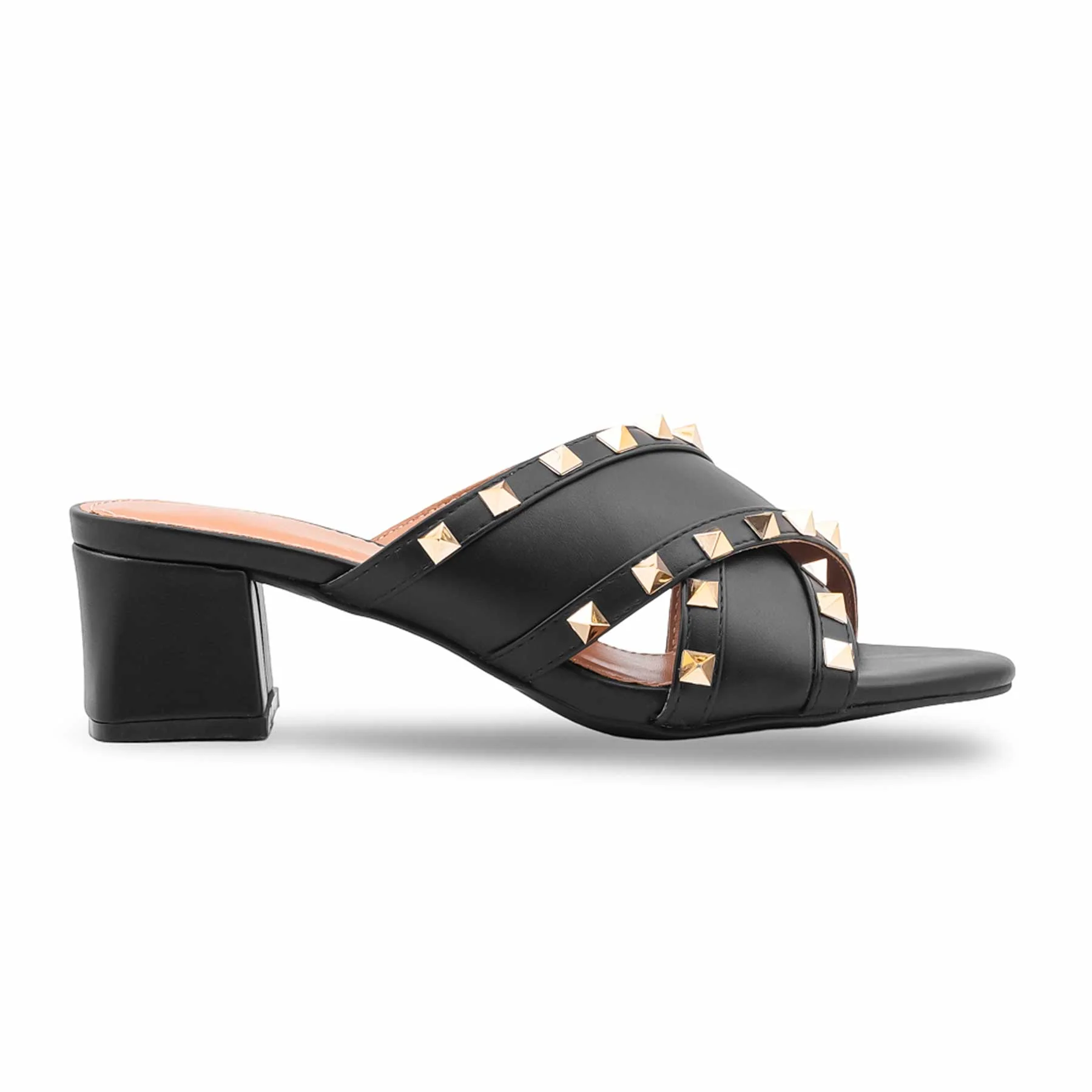 Black Formal Women Slipper FR8431 - Image 2