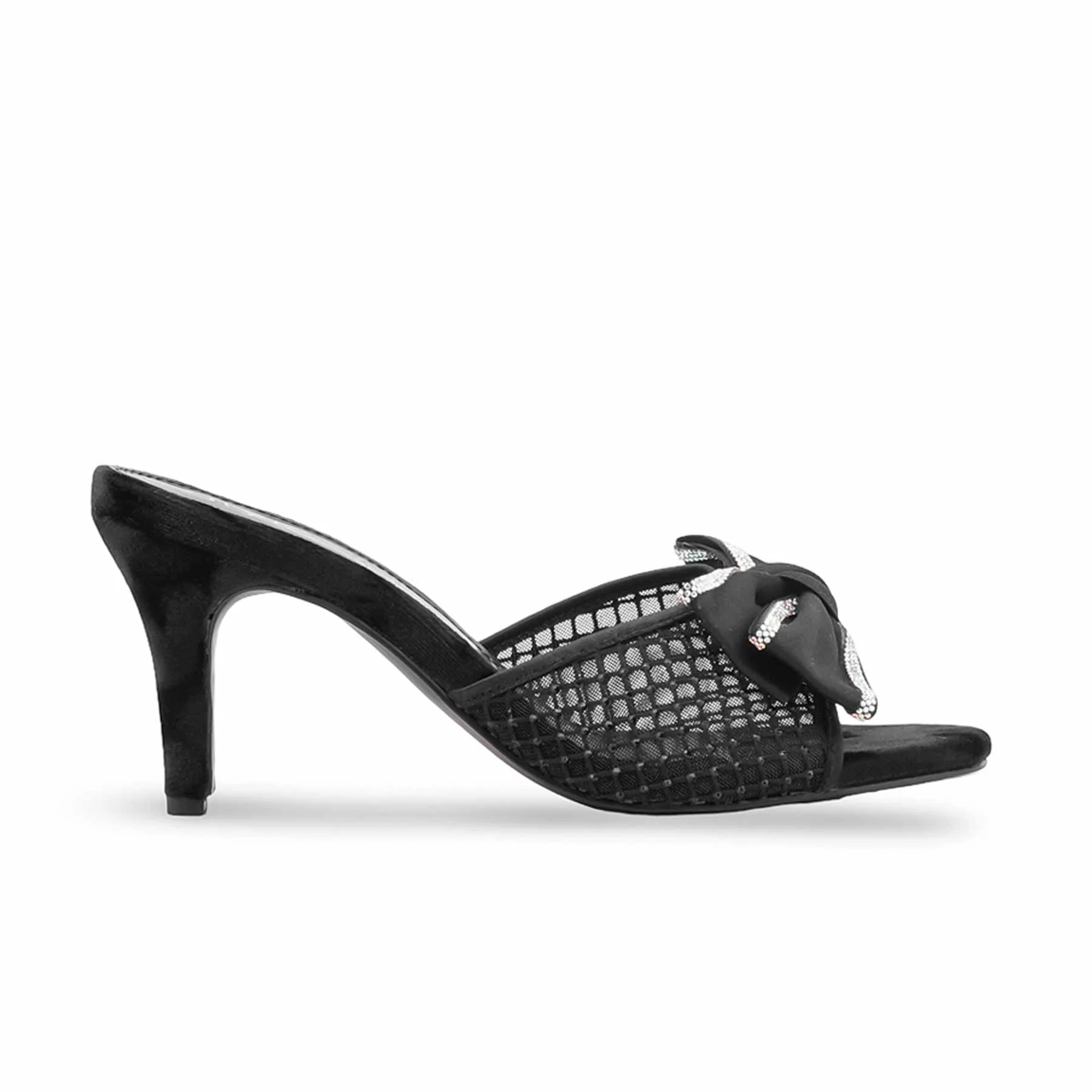 Black Formal Women Slipper FR8438 - Image 2