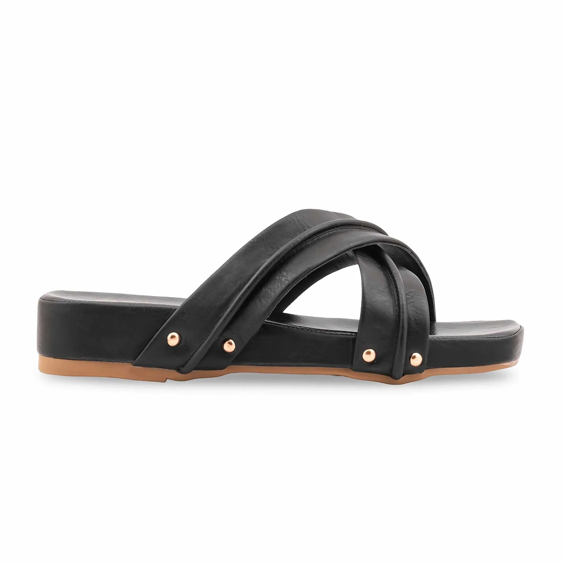 Black Formal Women Slipper PU0664 - Image 2