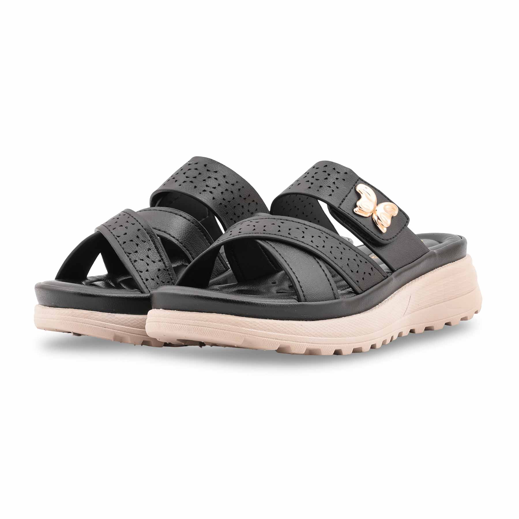 Black Formal Women Slipper PU0681 - Image 3