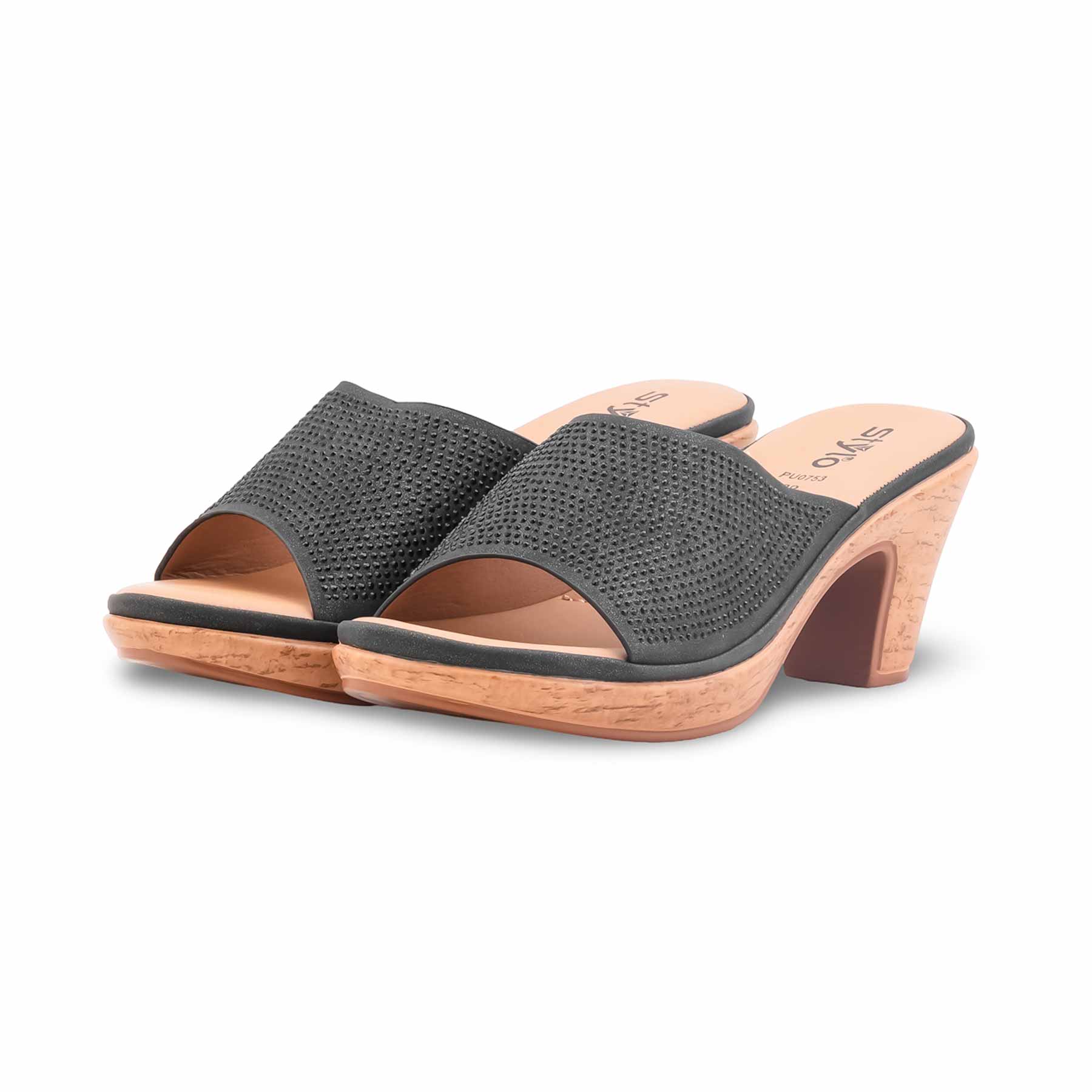 Black Formal Women Slipper PU0753 - Image 3