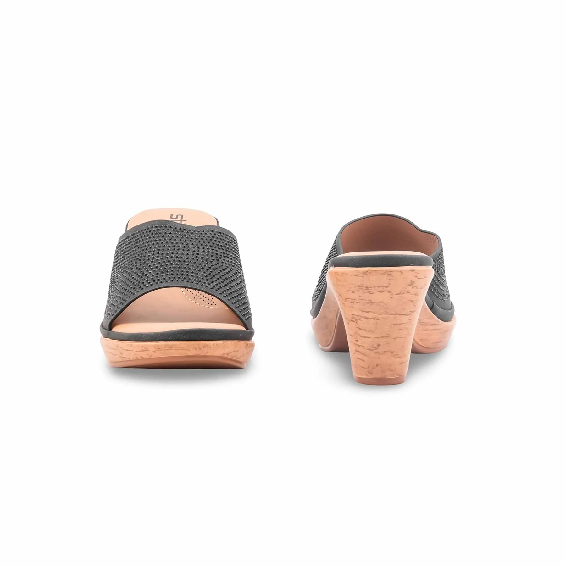 Black Formal Women Slipper PU0753 - Image 4