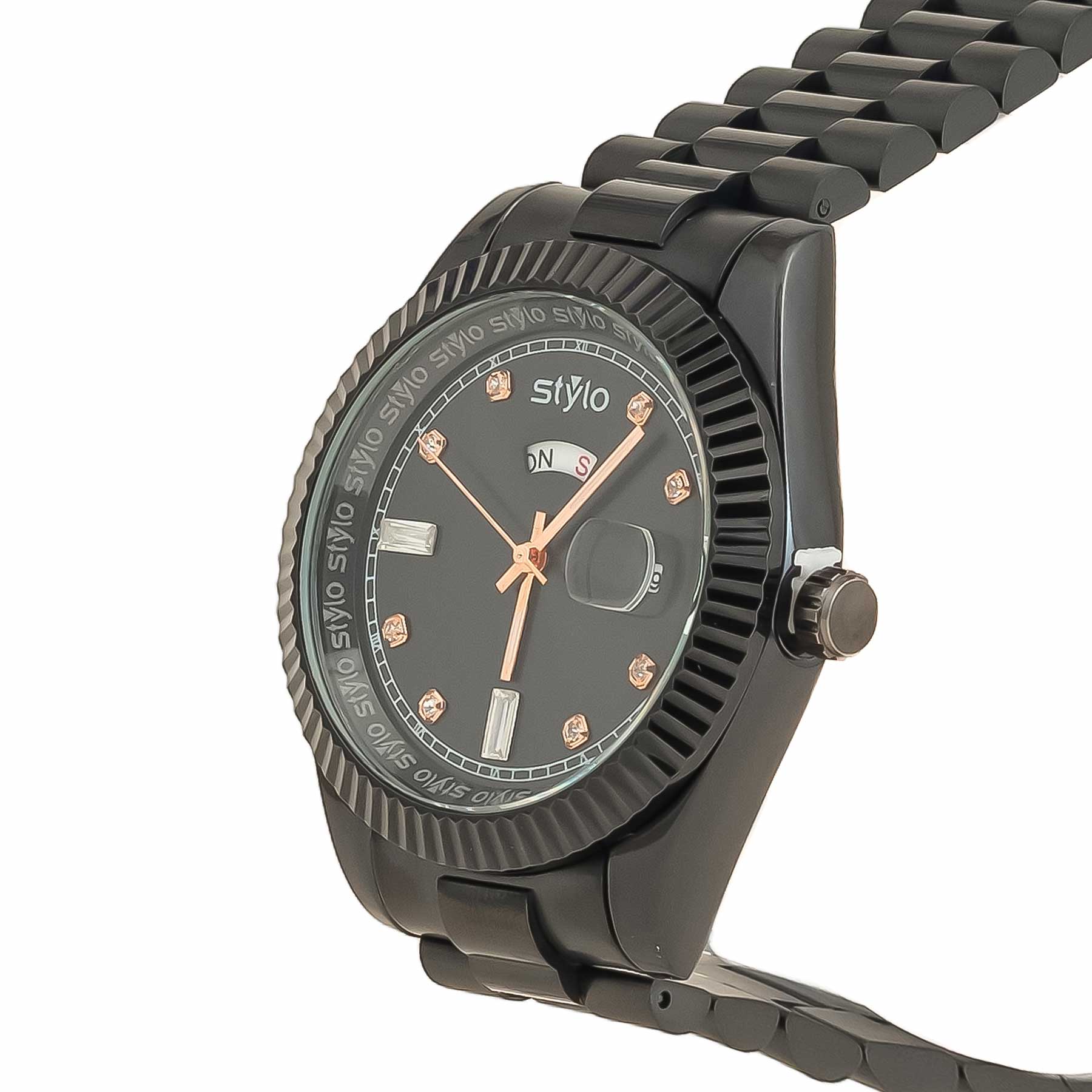 BLACK GENTS WATCH J33927 - Image 3