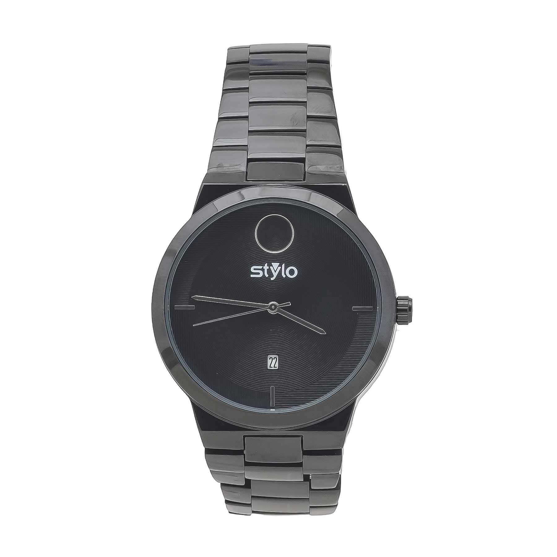 Black Gents Watch J34113 - Image 2