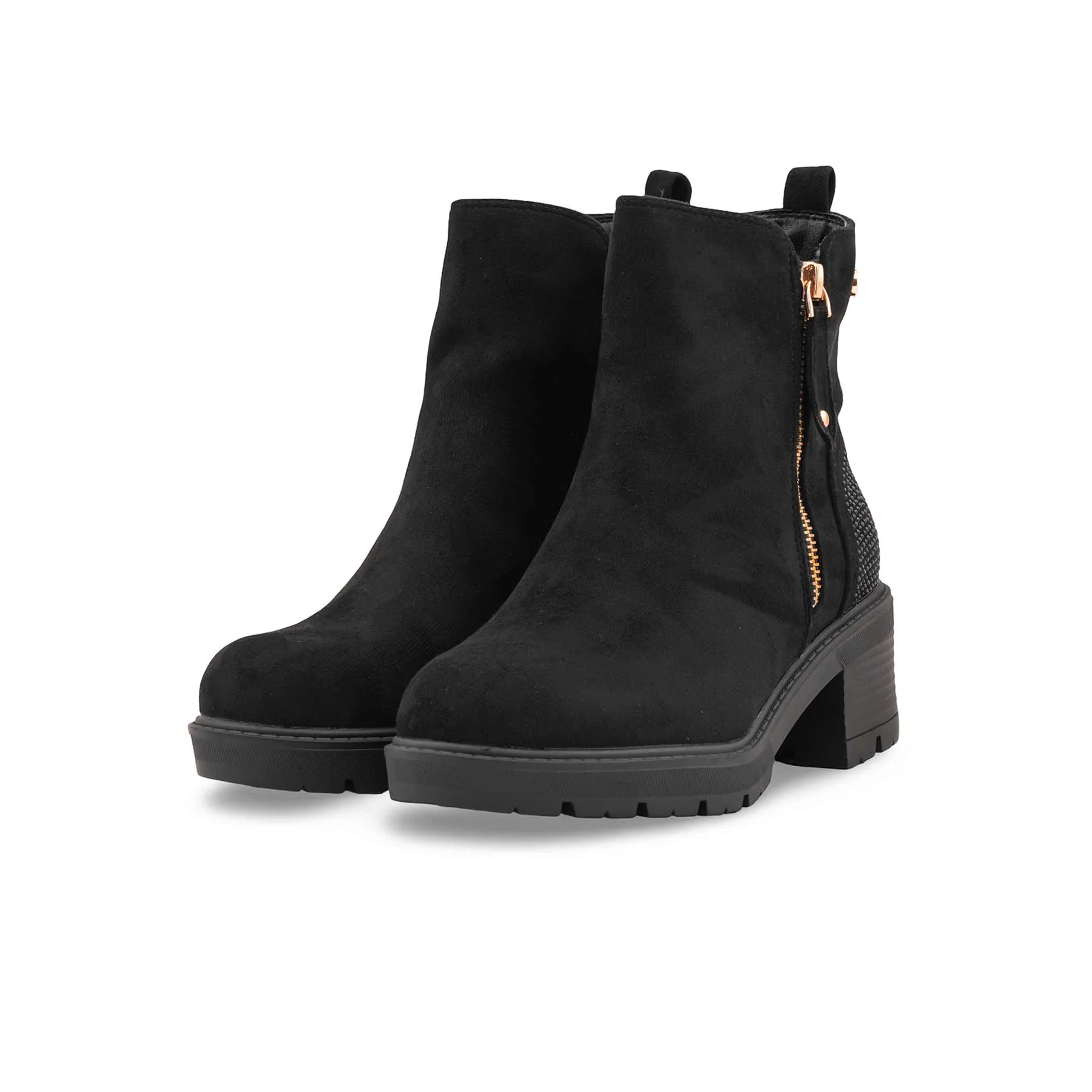 Black Long Shoes For Women WN9022 - Image 3