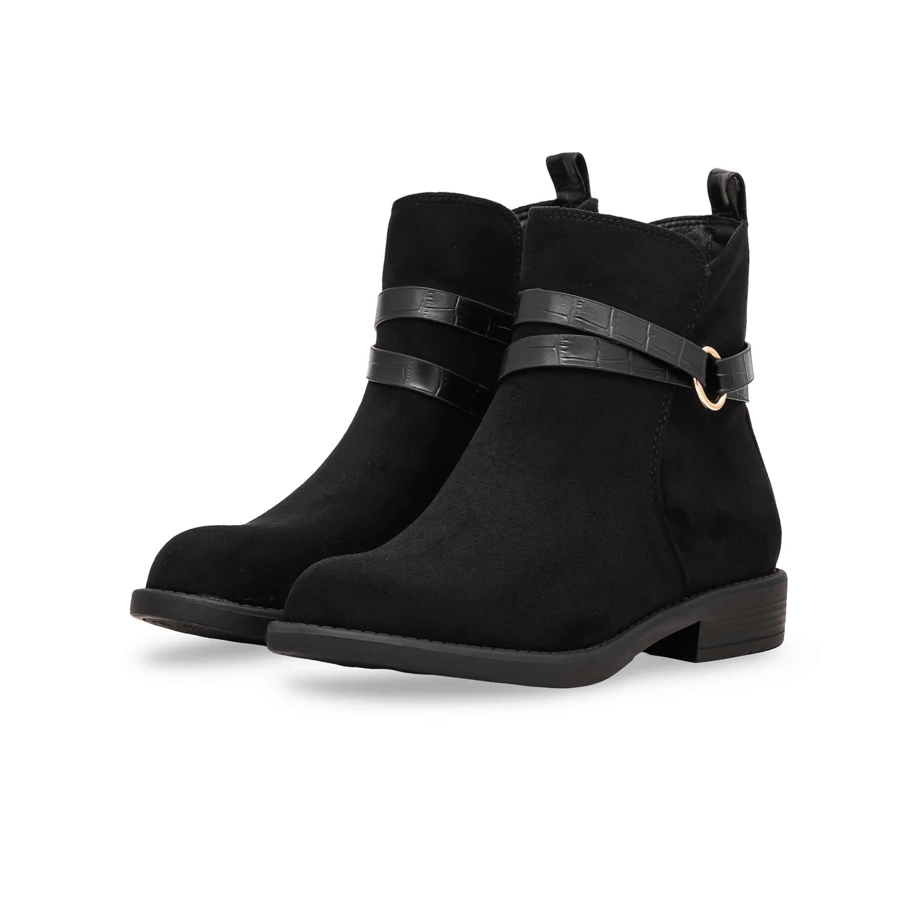 Black Long Shoes WN9017 - Image 3