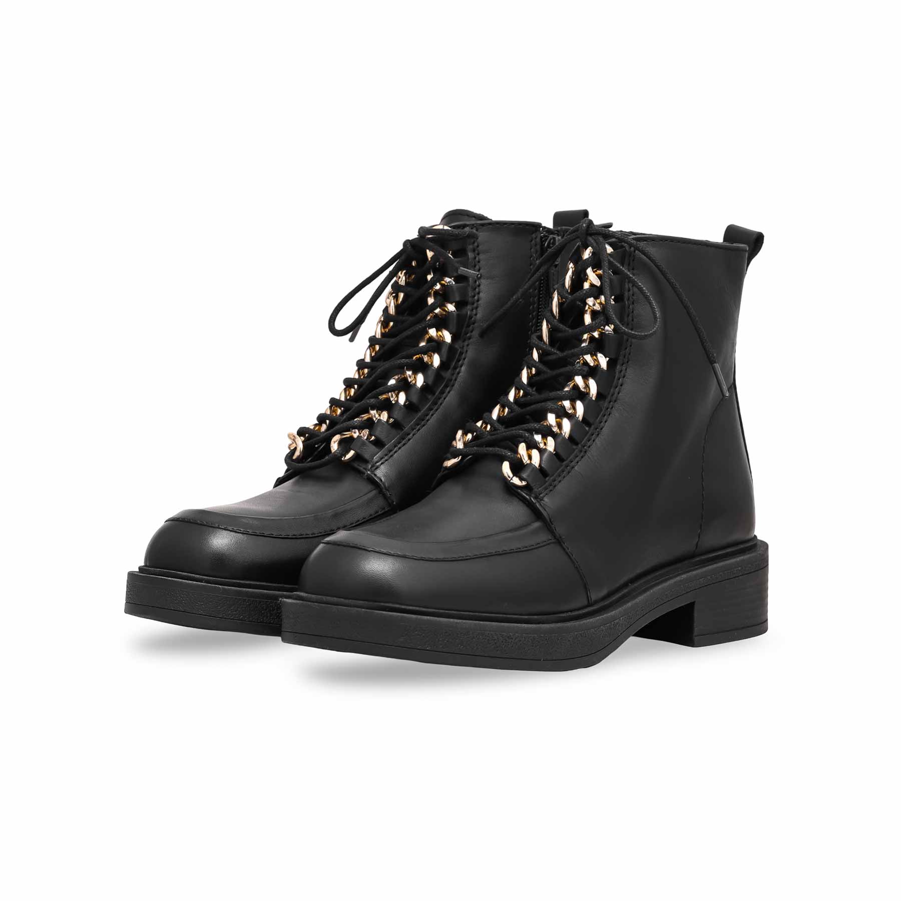 Black Long Shoes WN9019 - Image 3