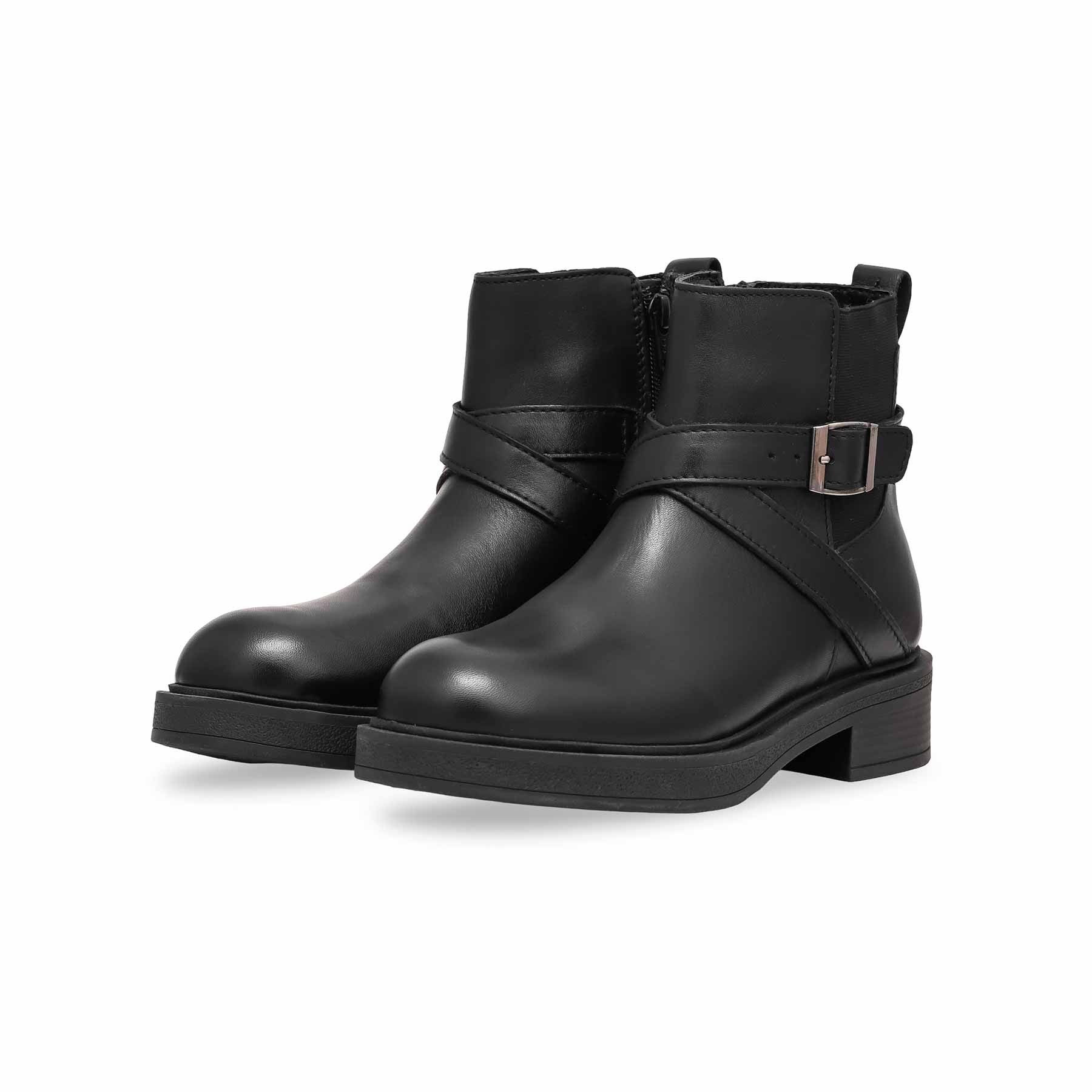 Black Long Shoes WN9020 - Image 3