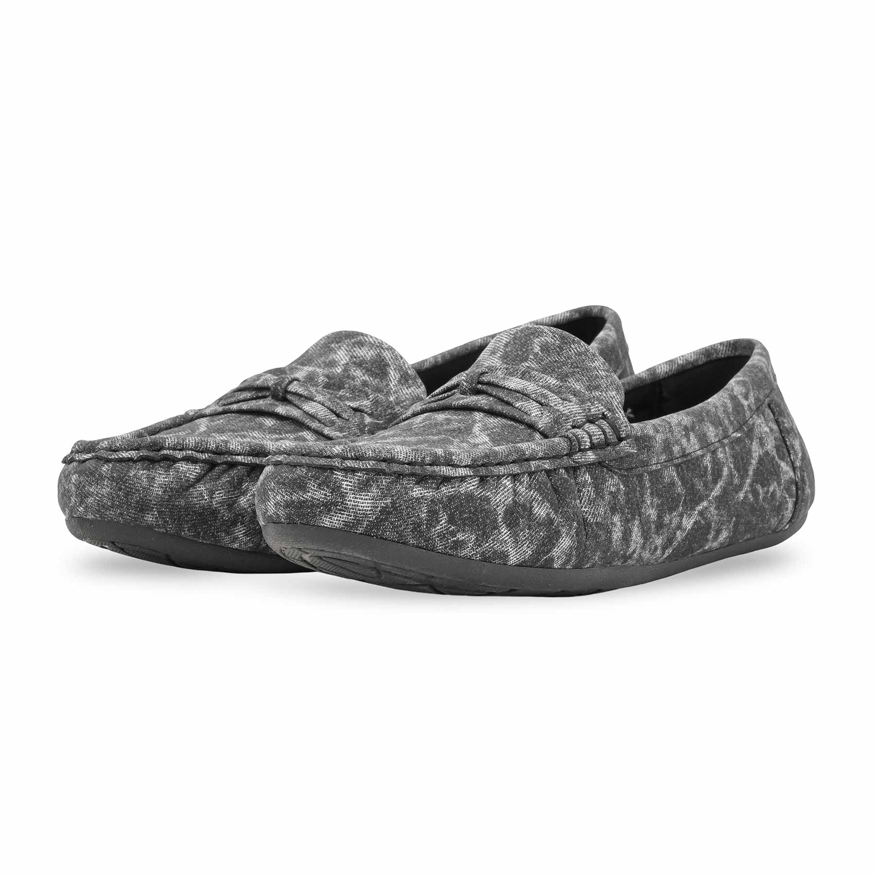 Black Moccasin For Ladies LWN430 - Image 4