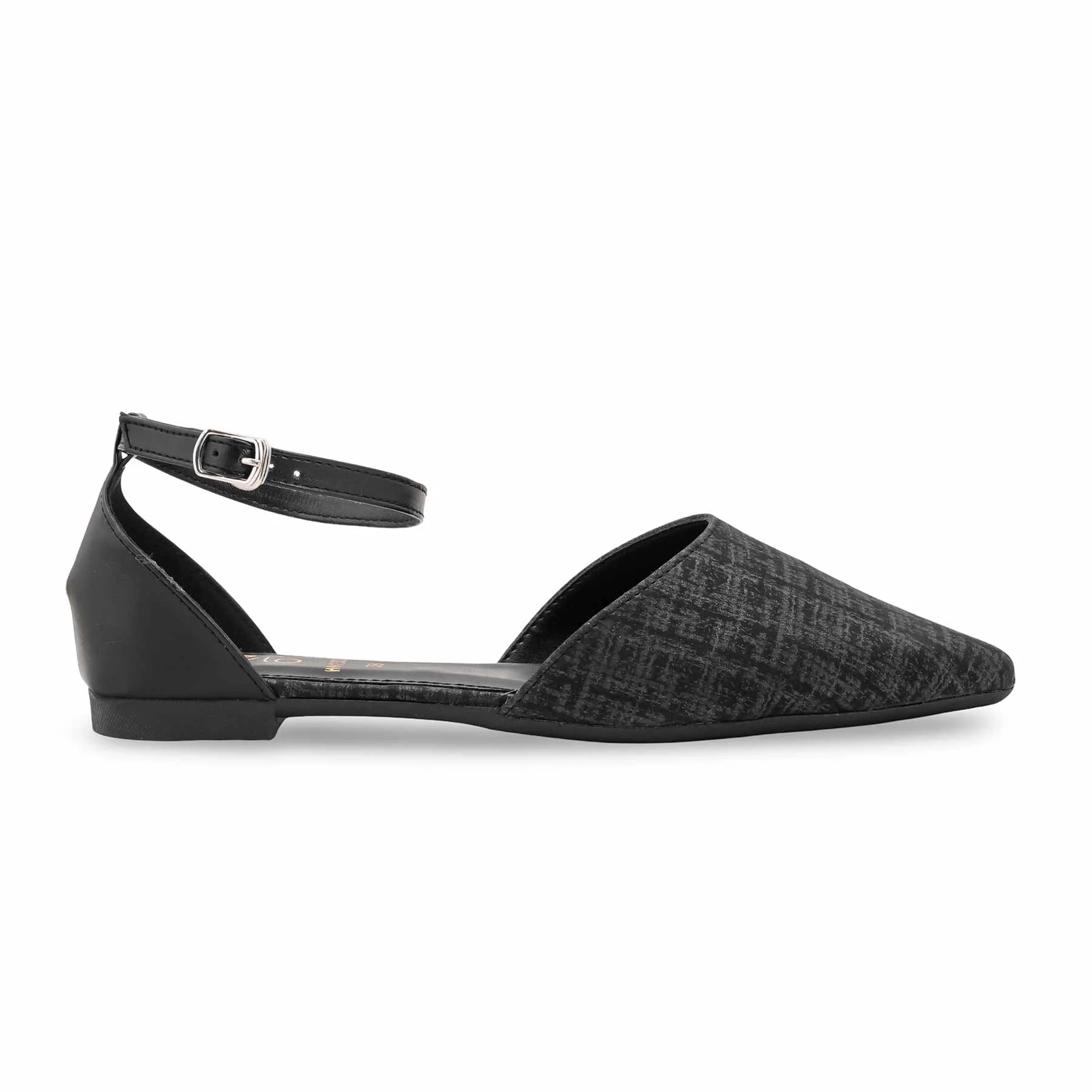 Black Moccasin For Women WN1307 - Image 2
