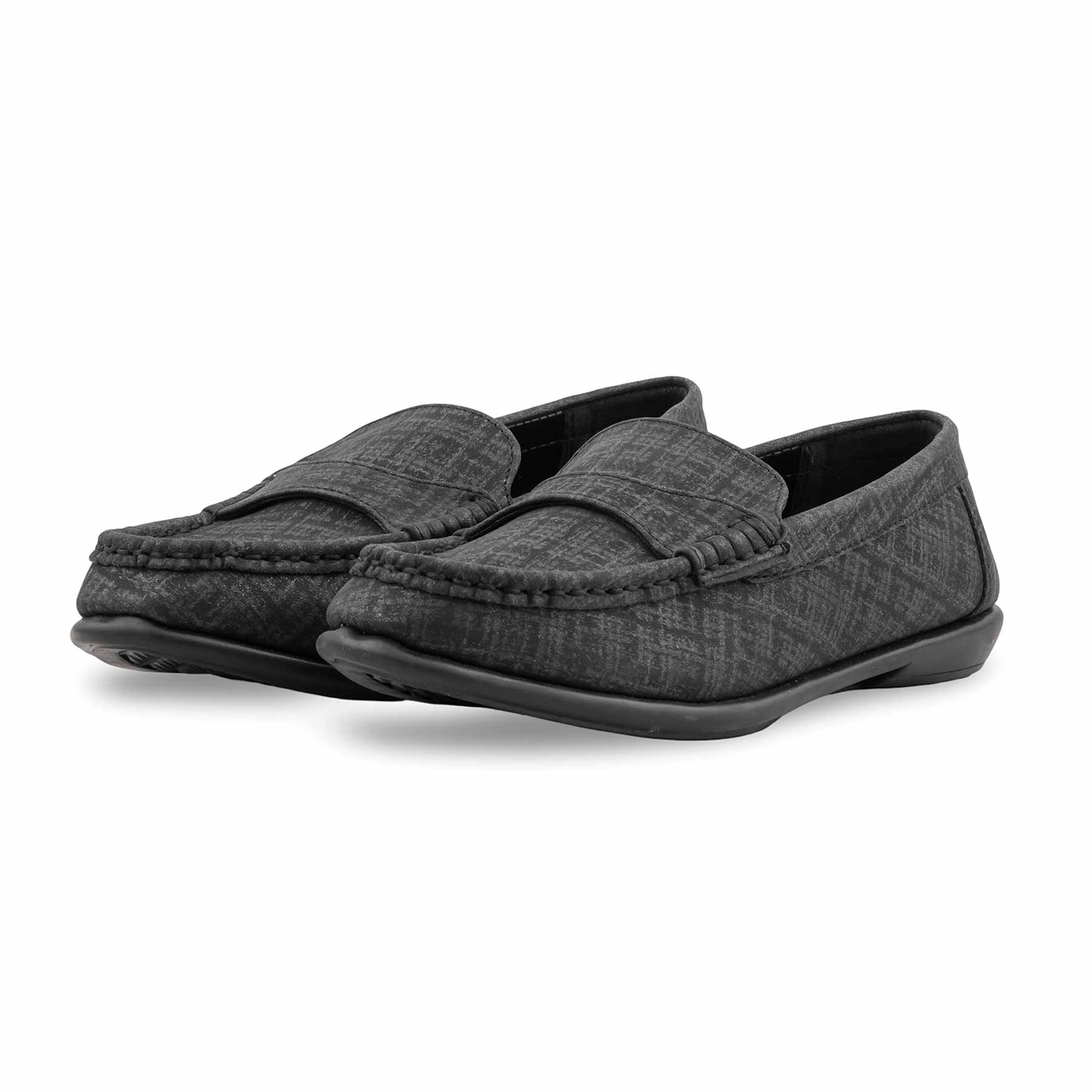 Black Moccasin For Women WN4477 - Image 4