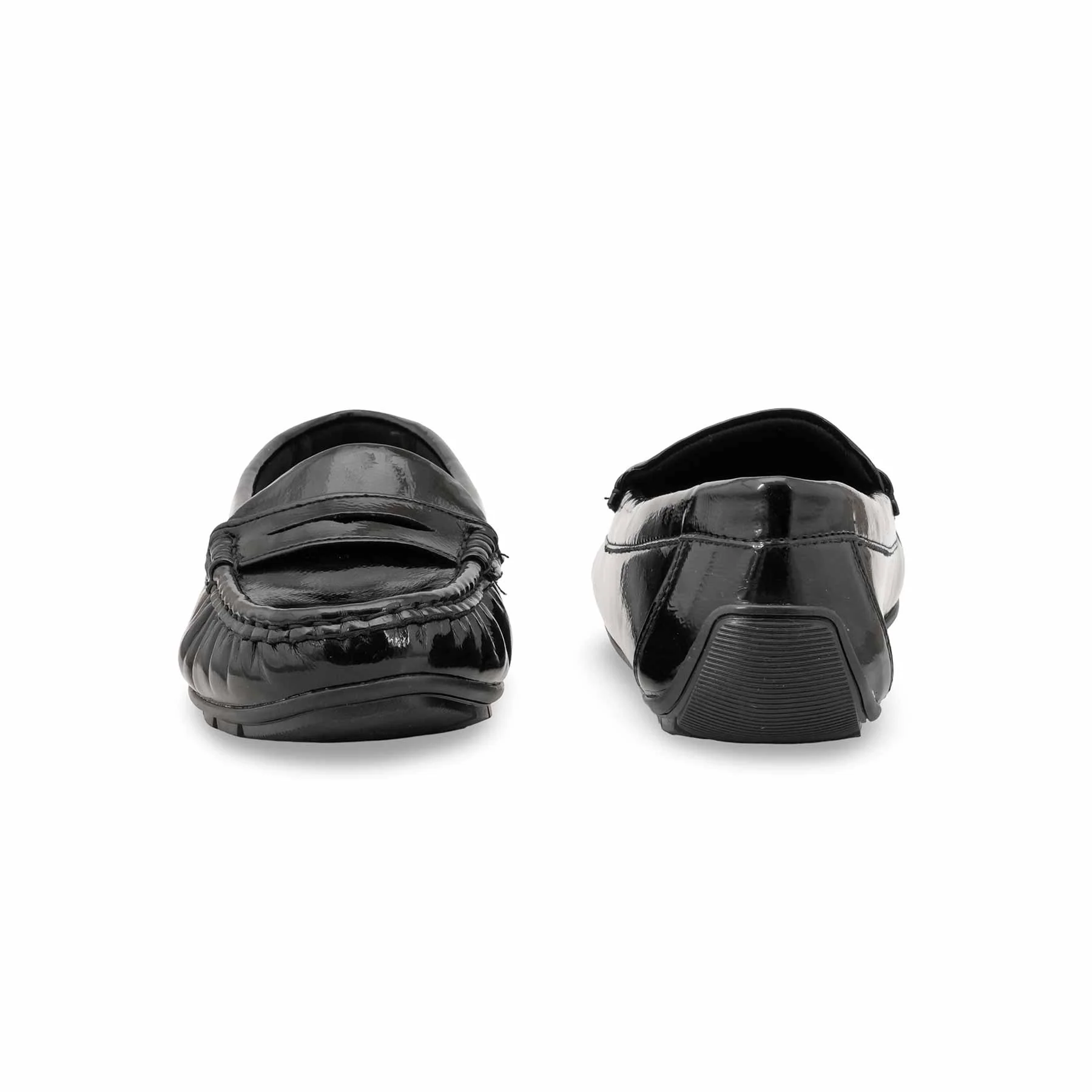 Black Moccasin For Women WN4578 - Image 5