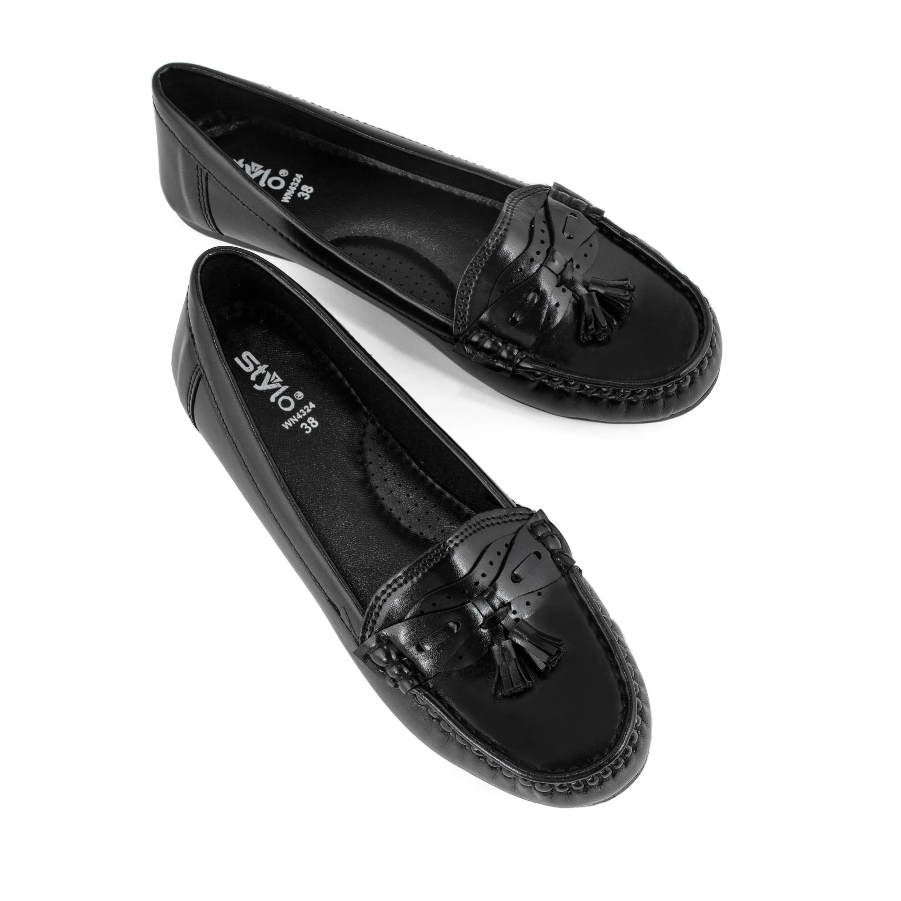 Black Moccasin WN4324 - Image 4