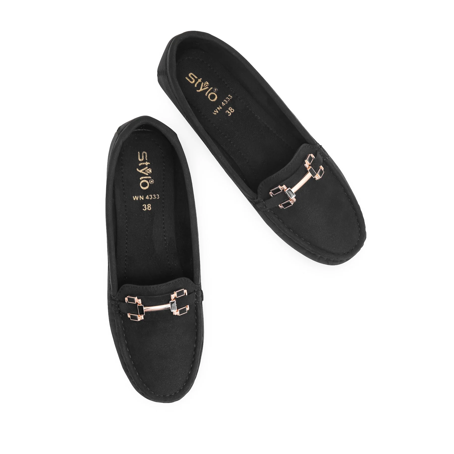 Black Moccasin WN4333 - Image 4