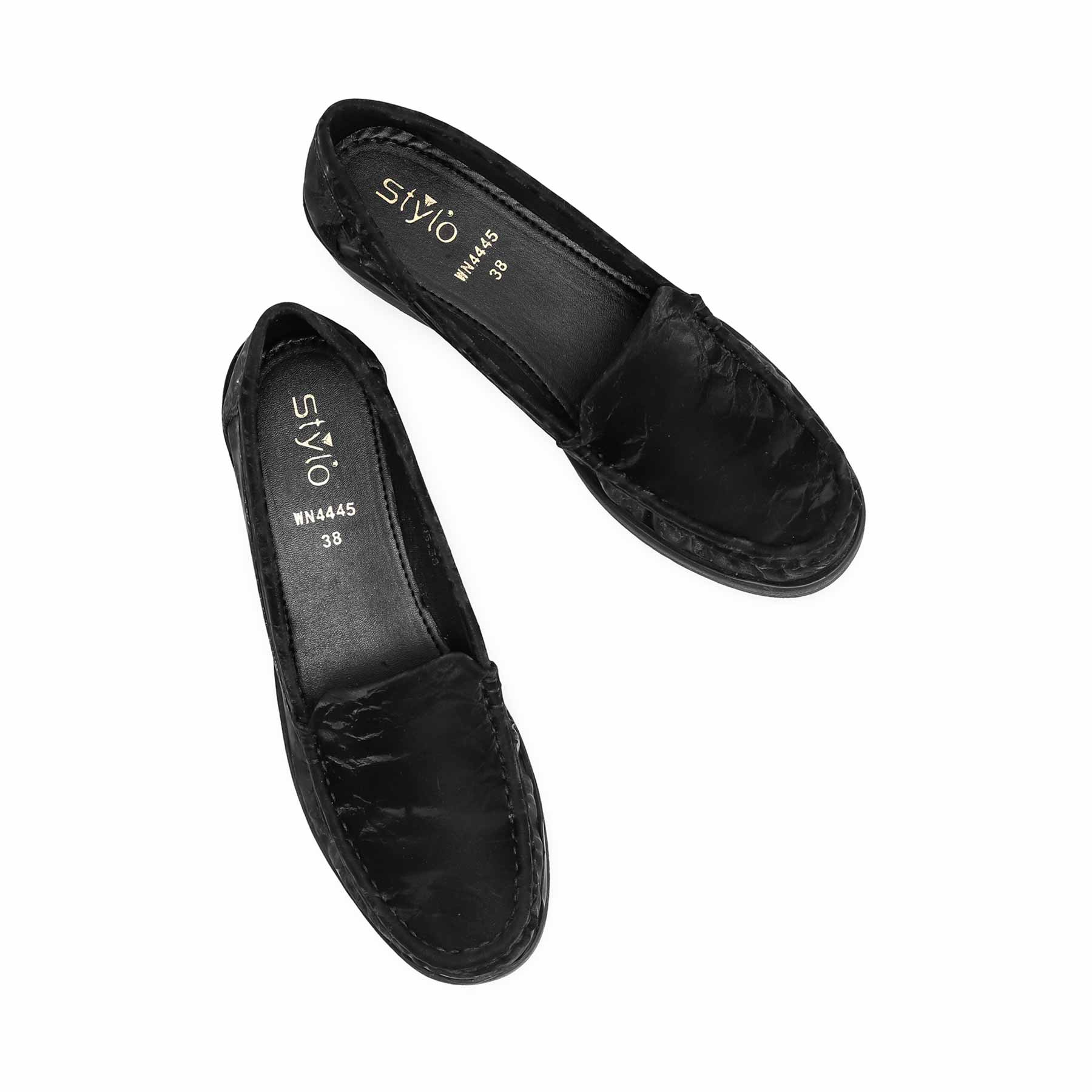 Black Moccasin WN4445 - Image 4