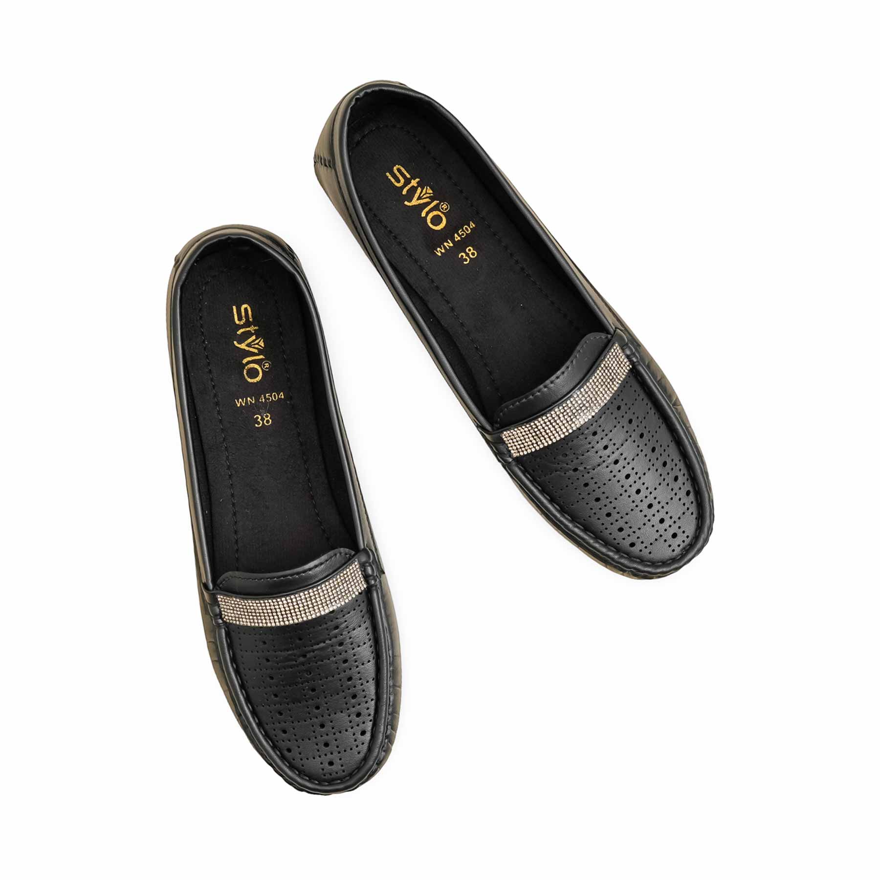 Black Moccasin WN4504 - Image 5