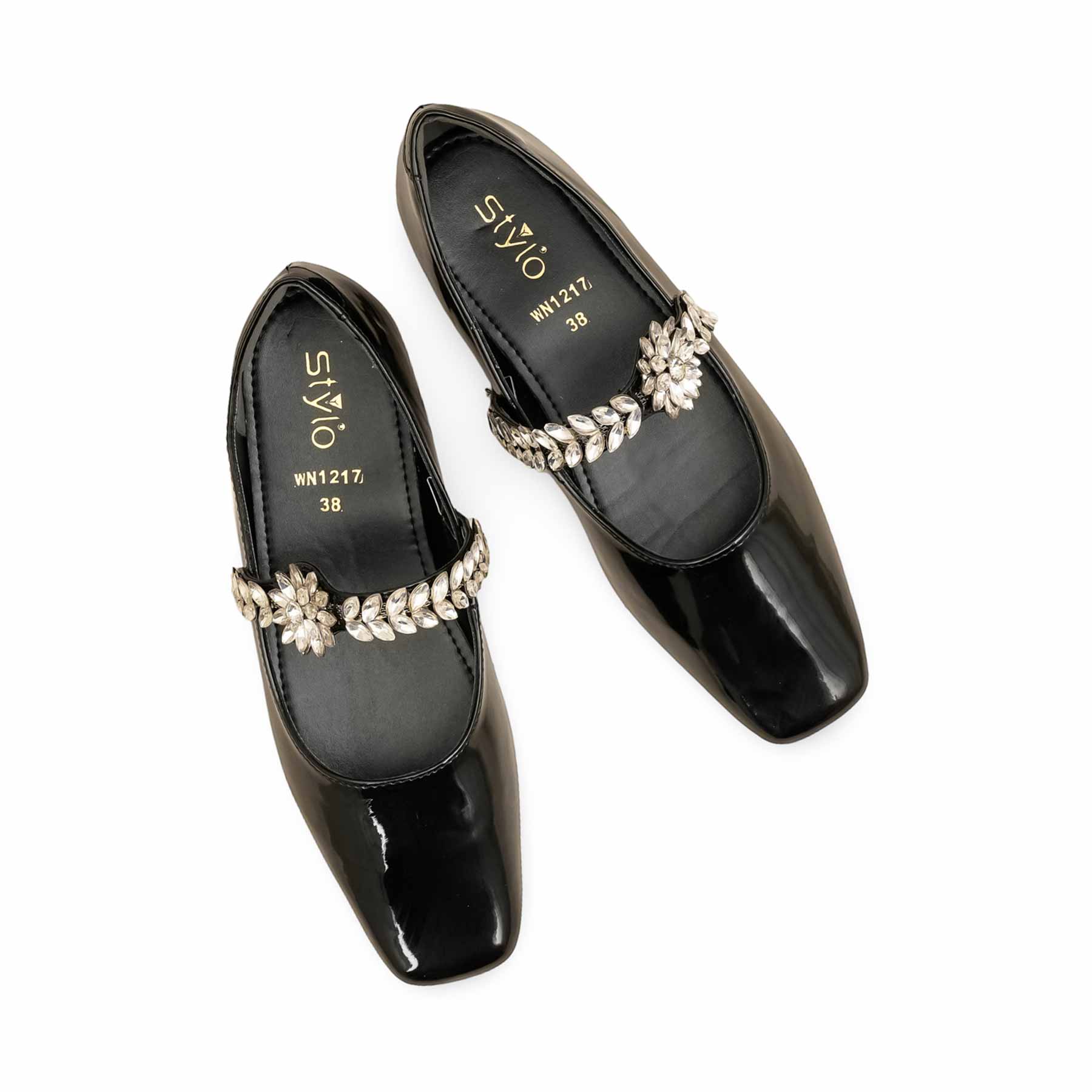 Black Pumps For Ladies WN1217 - Image 5