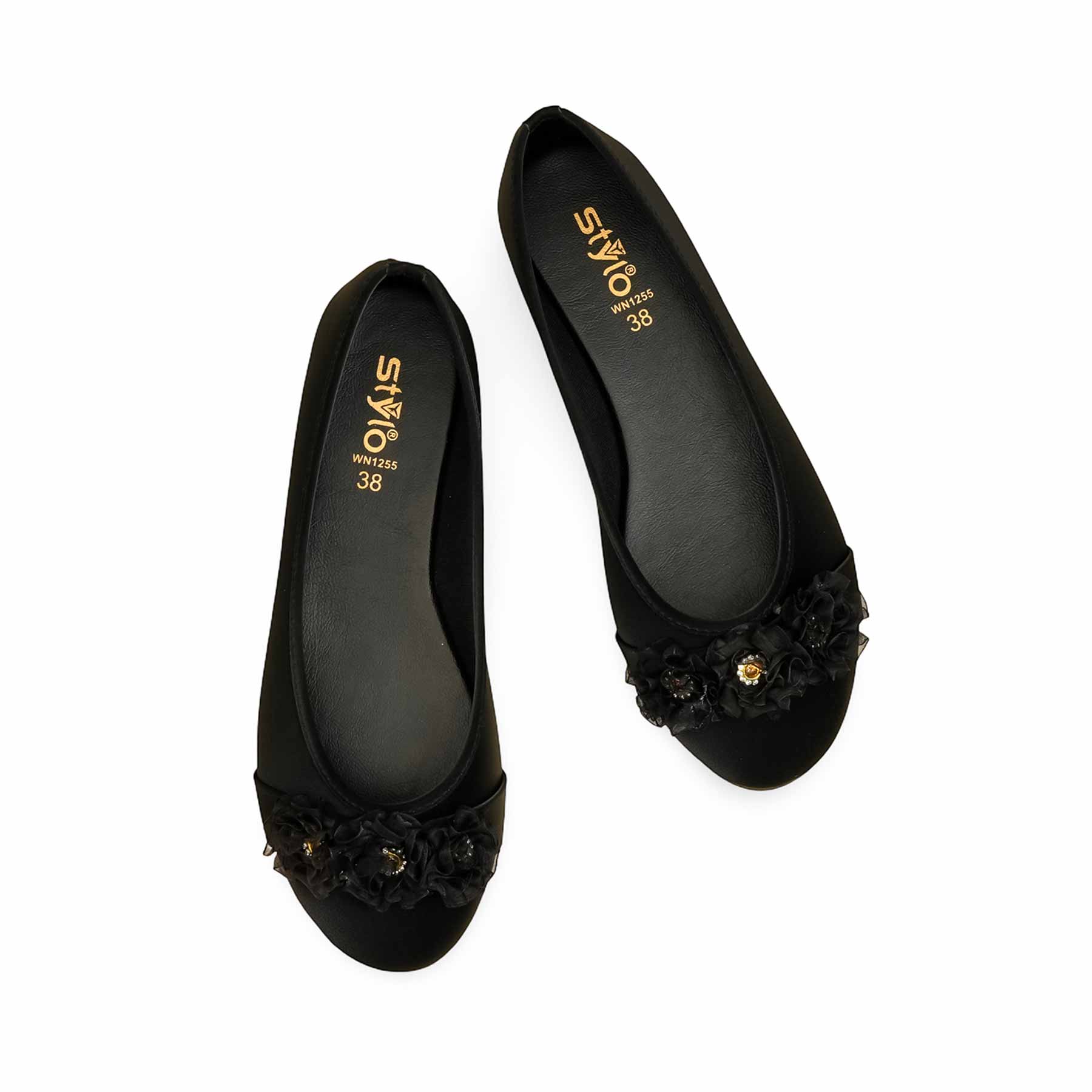 Black Pumps For Ladies WN1255 - Image 5