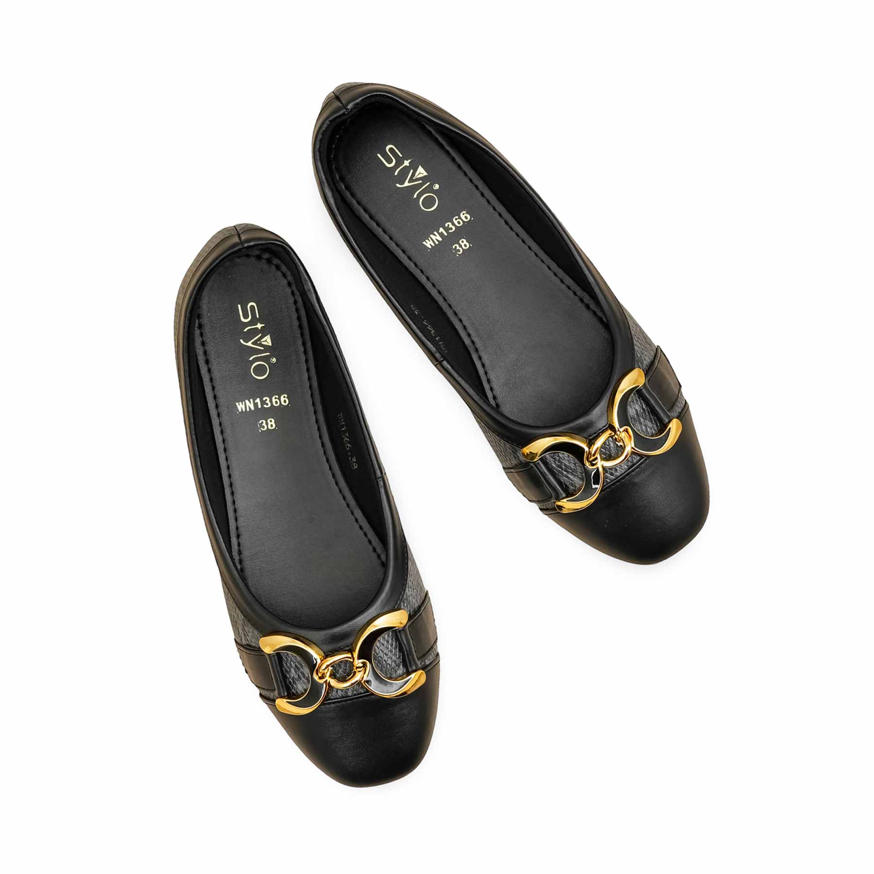 Black Pumps For Ladies WN1366 - Image 5