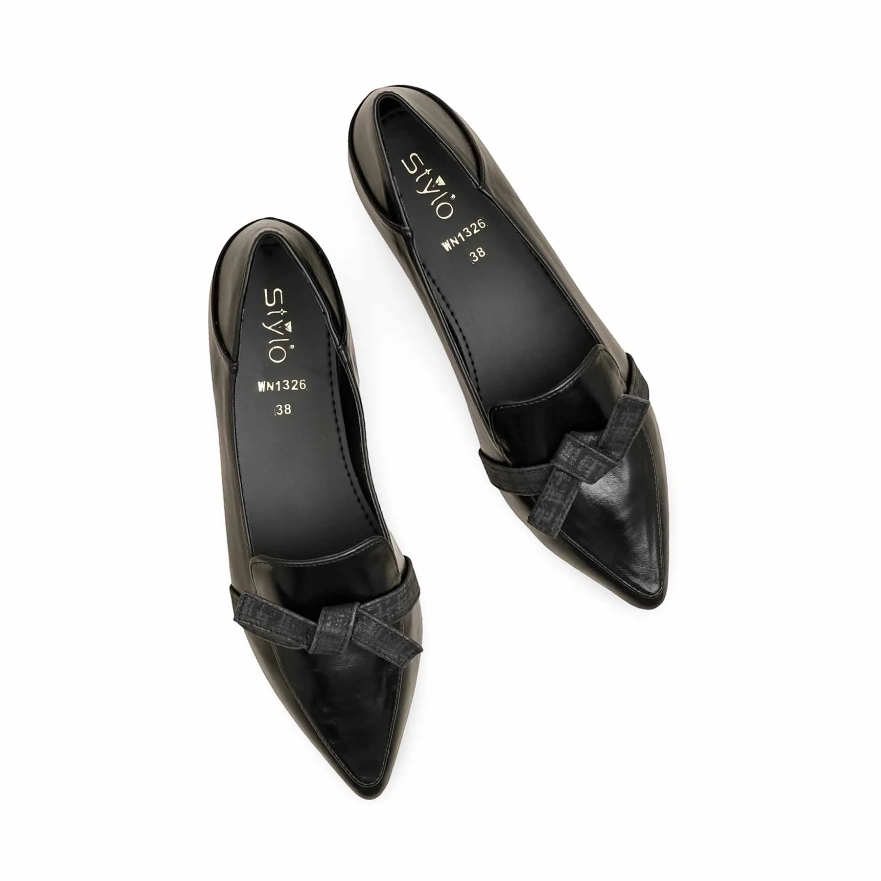 Black Pumps For Women WN1326 - Image 5