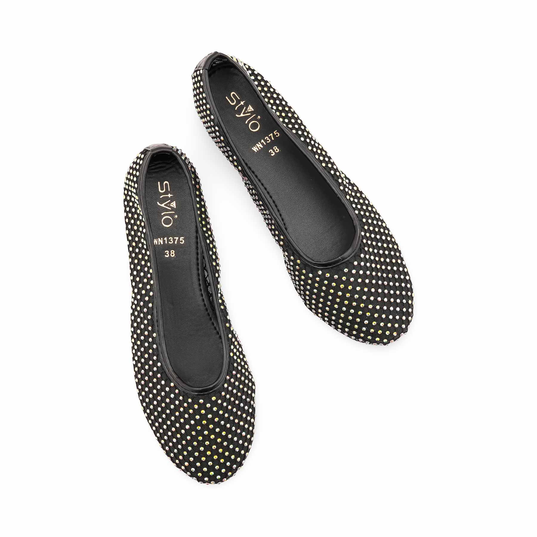 Black Pumps For Women WN1375 - Image 5