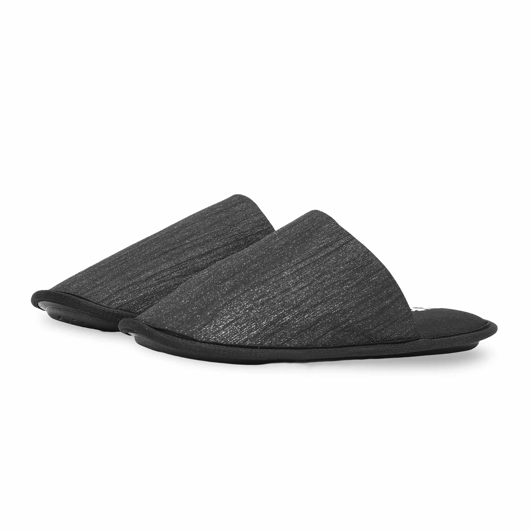 Black Warm Slipper WN3039 - Image 2