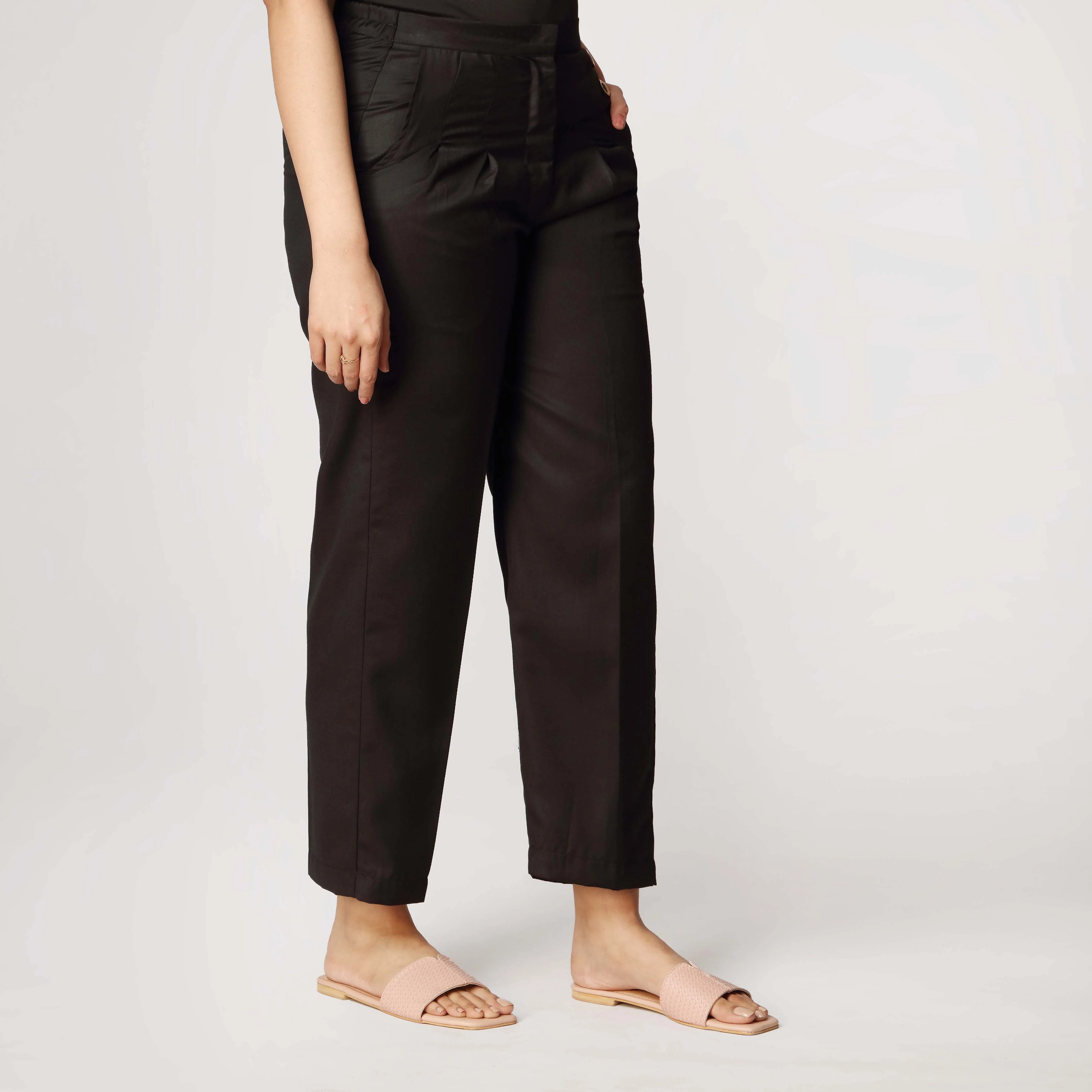 Black Western Pants PW2554 - Image 2