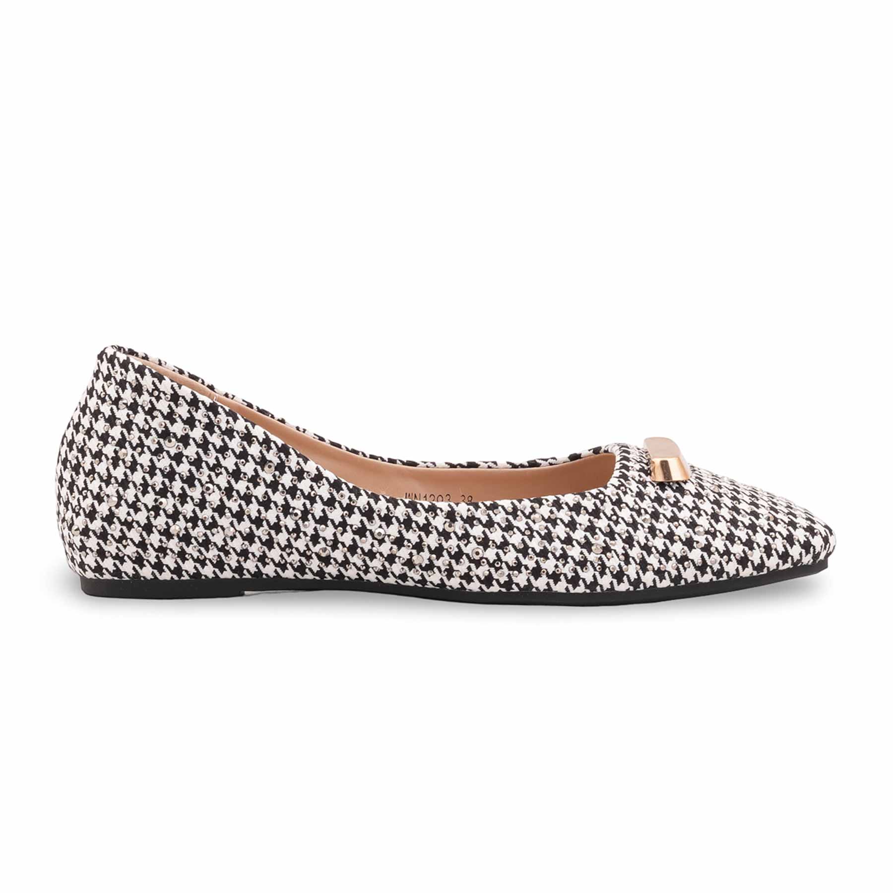 Black Winter Pumps For Women WN1293 - Image 2