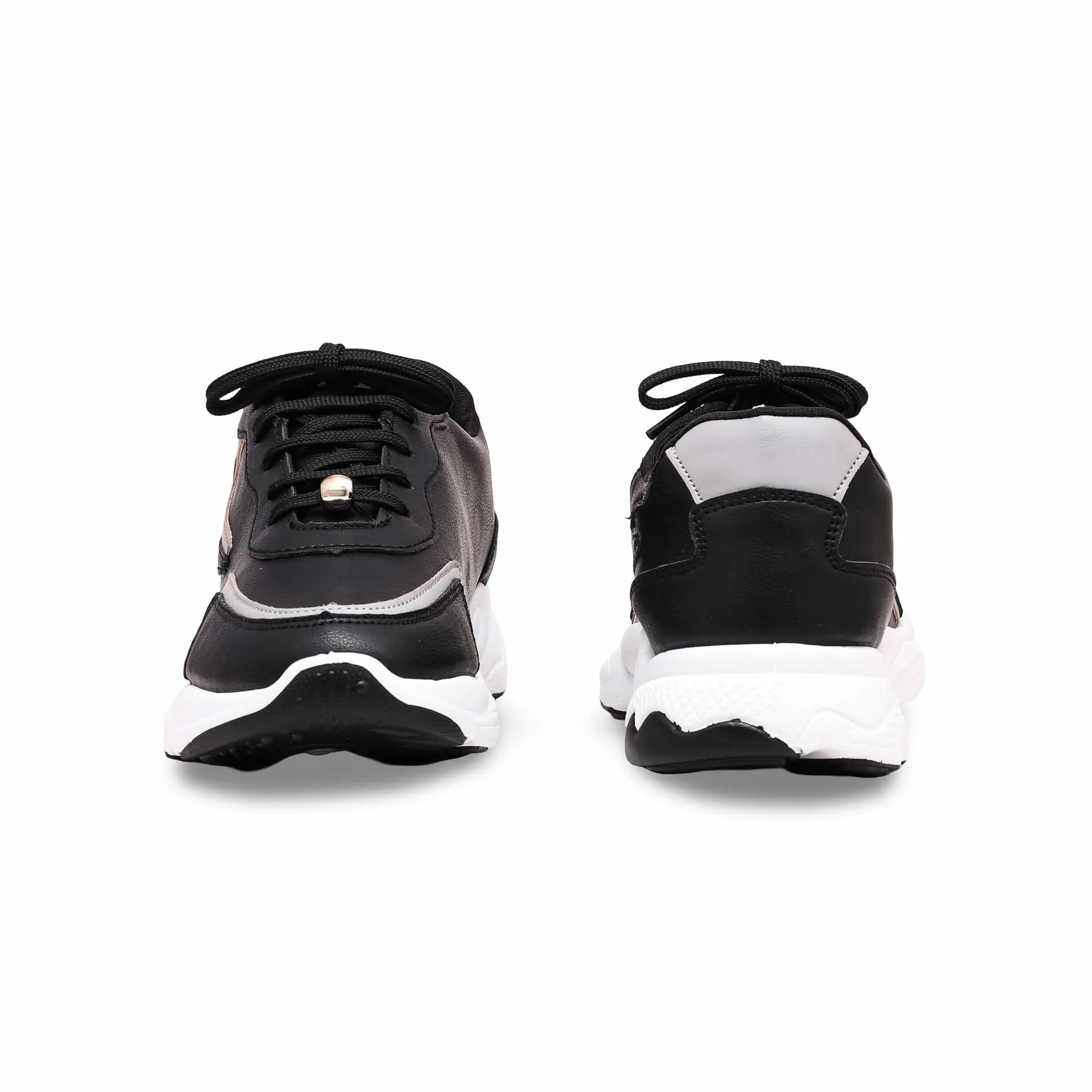 Black Women Casual Sneaker AT7327 - Image 3