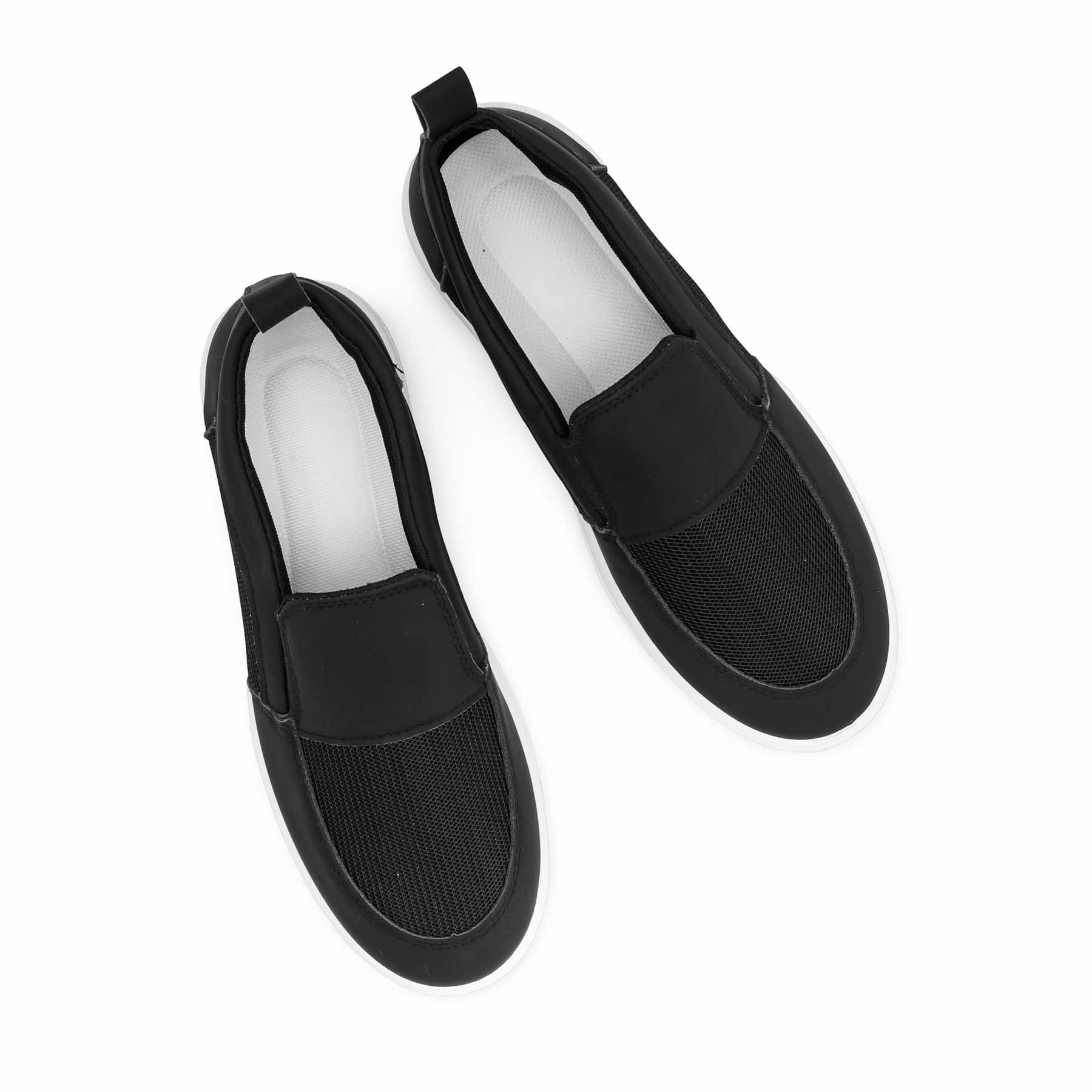 Black Women Casual Sneaker AT9110 - Image 5
