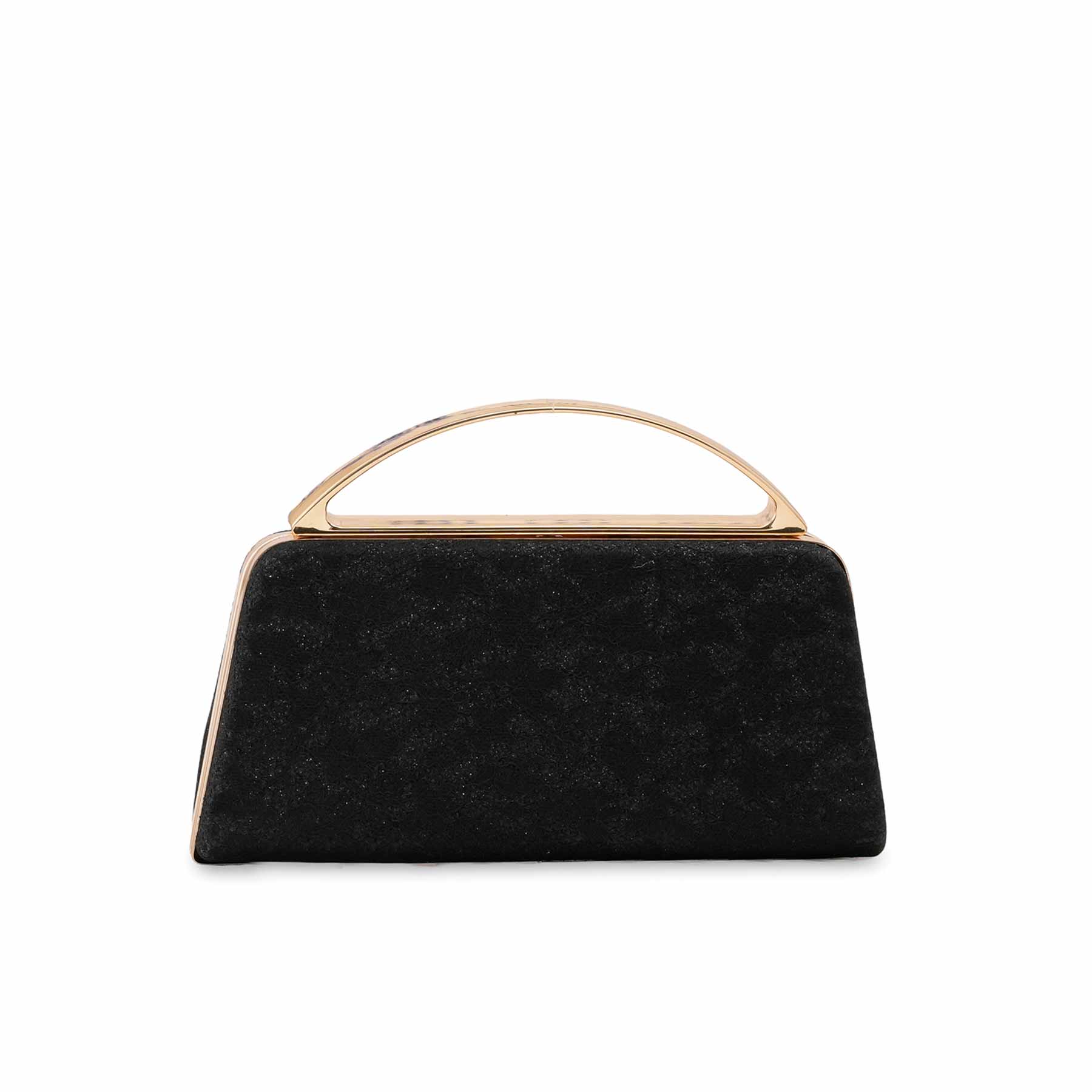 Black Women Fancy Clutch P15709 - Image 2