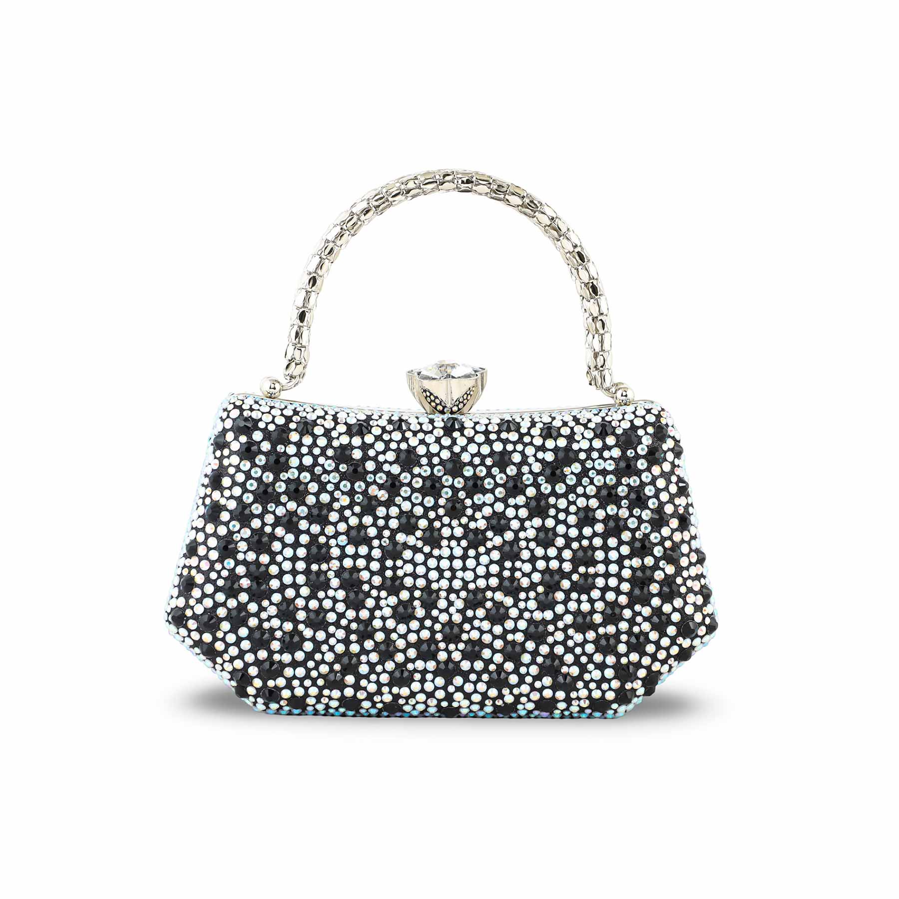 Black Women Fancy Clutch P24387 - Image 4