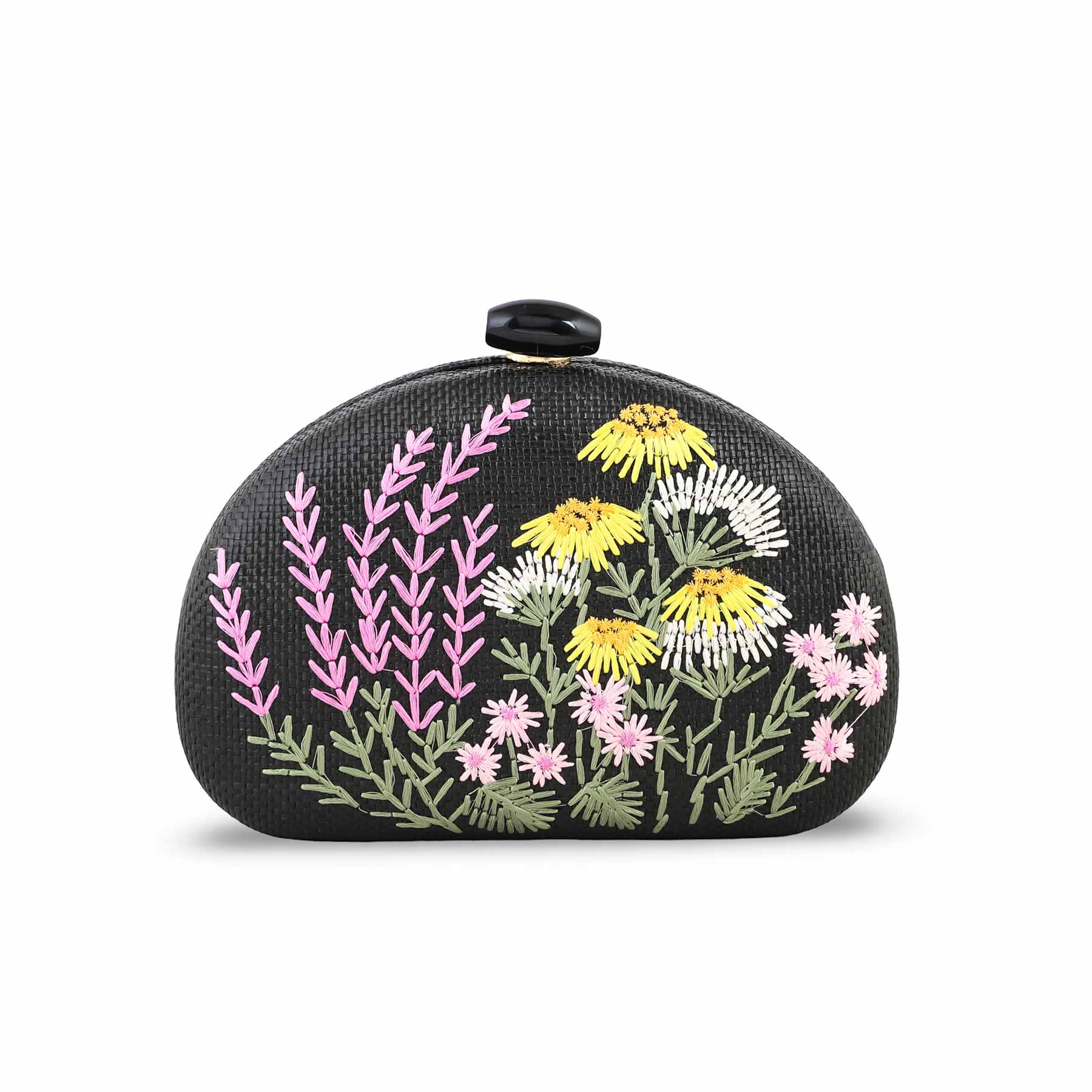 Black Women Fancy Clutch P24388 - Image 2