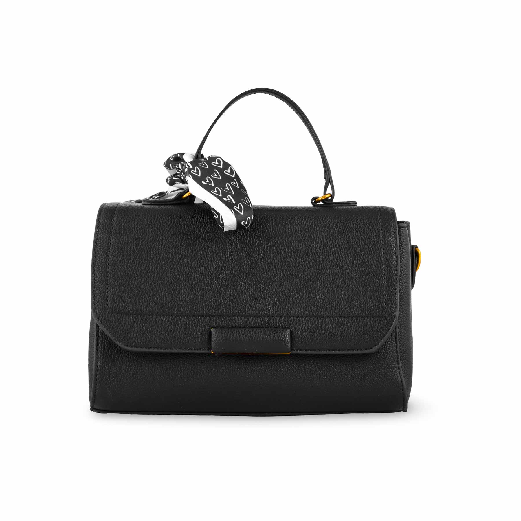 Black Women Formal Shoulder Bag P36300 - Image 2