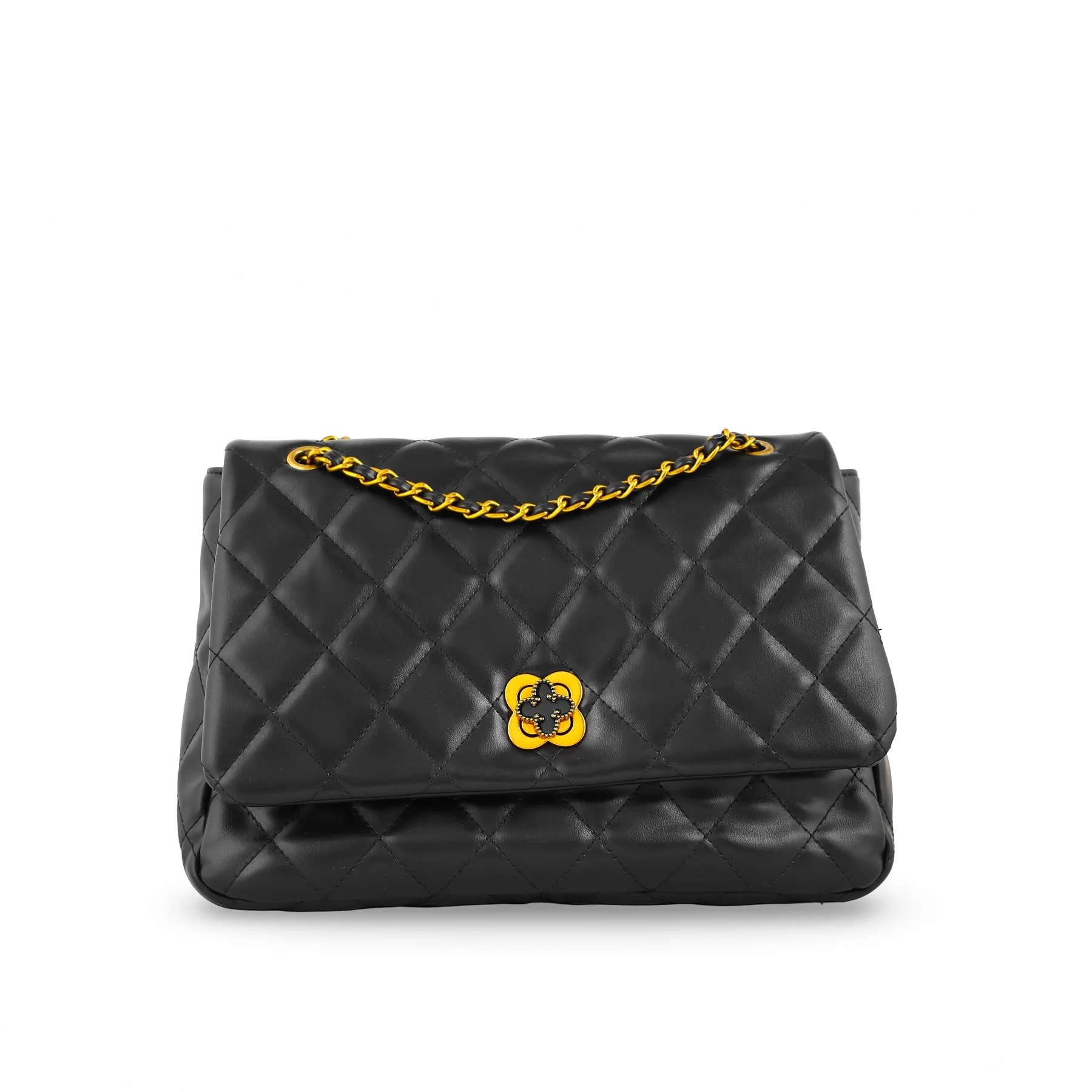Black Women Formal Shoulder Bag P36304 - Image 2