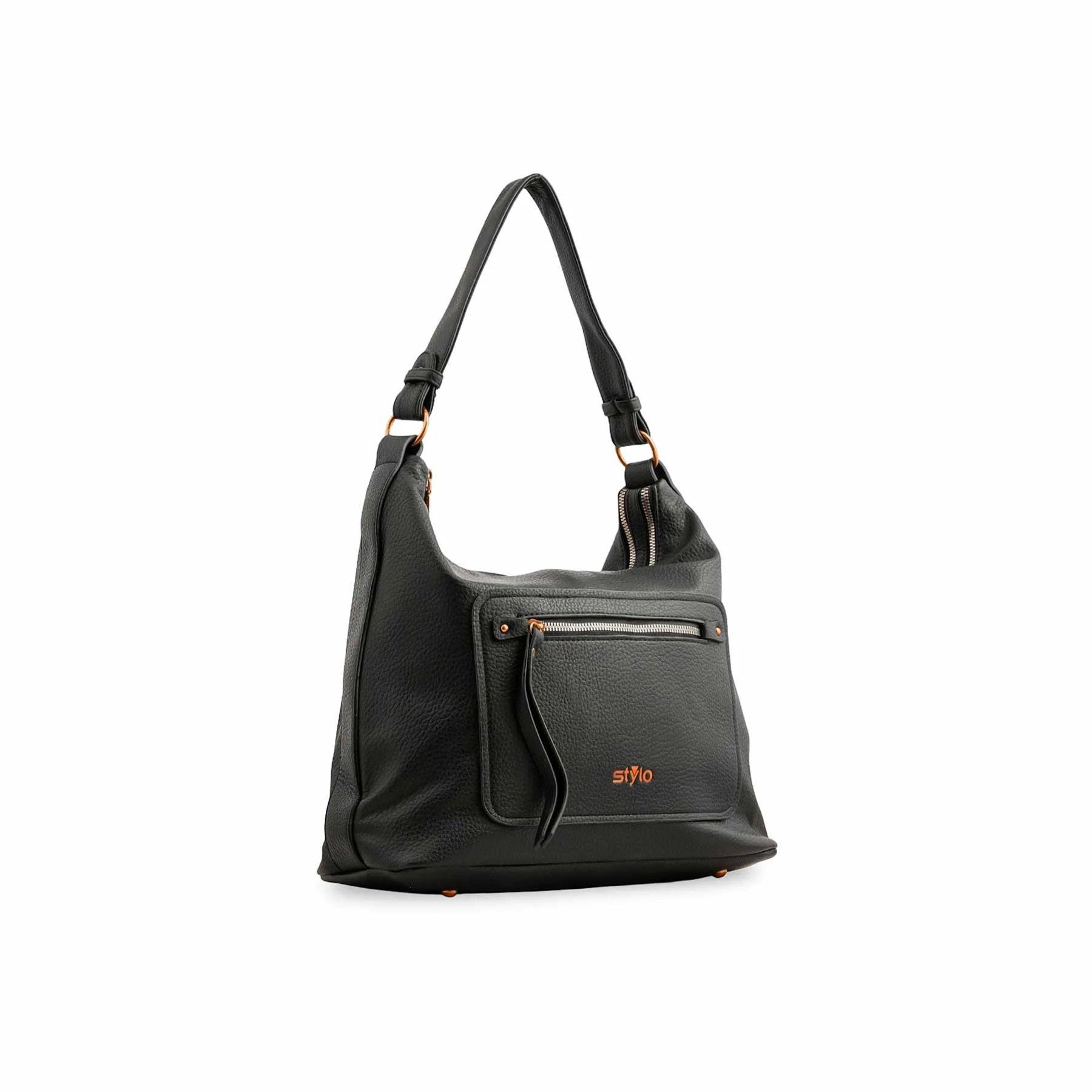 Black Women Formal Shoulder Bag P36361 - Image 3