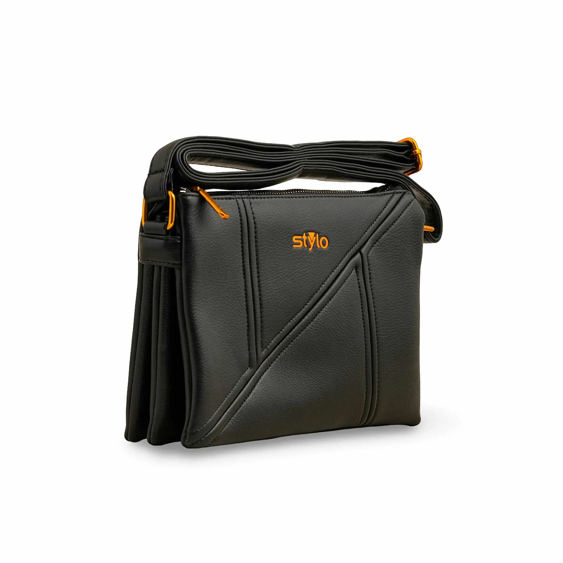 Black Women Formal Shoulder Bag P36367 - Image 3
