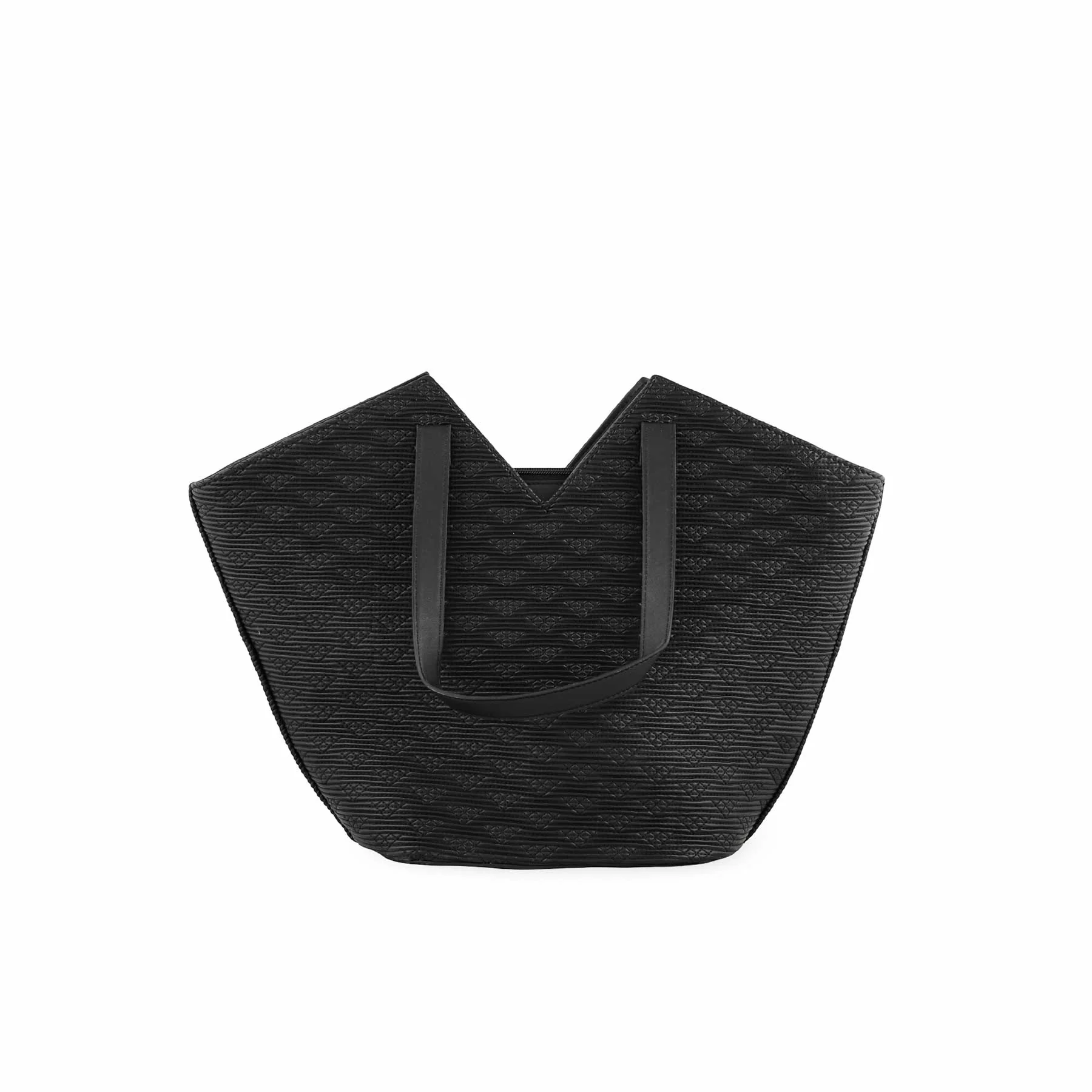 Black Women Formal Shoulder Bag P55670 - Image 4