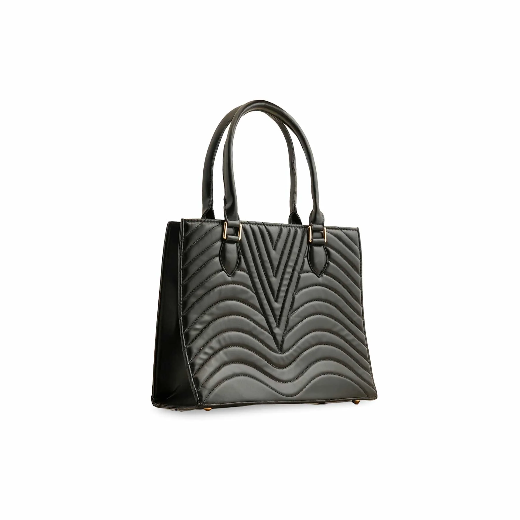 Black Women Formal Shoulder Bag P55726 - Image 3