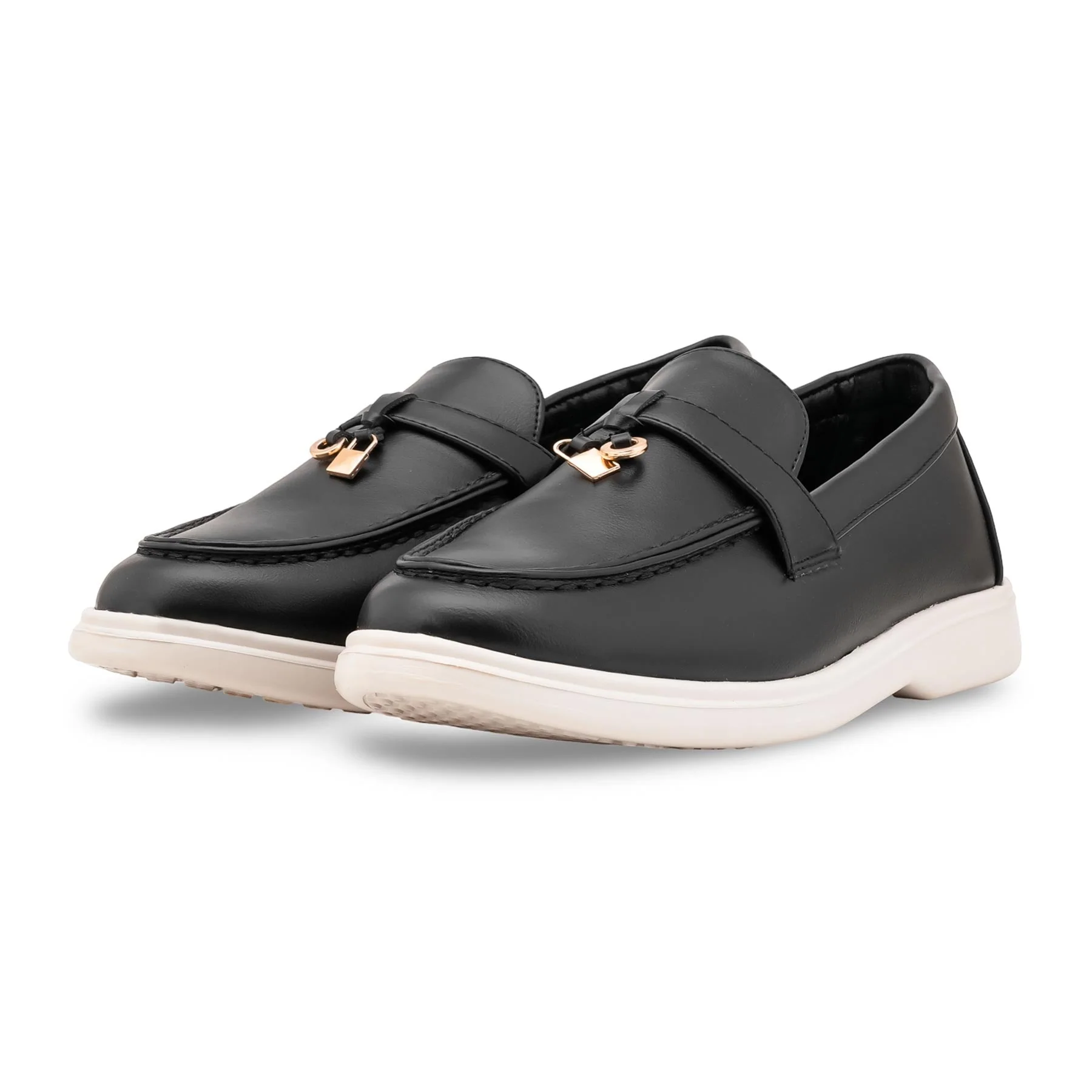 Black Women Moccasin WN4524 - Image 3
